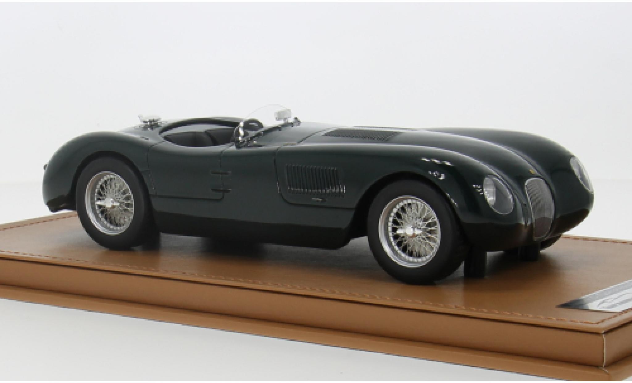 Jaguar C-Type 1/18 Tecnomodel green RHD 1953 1:18 diecast model cars