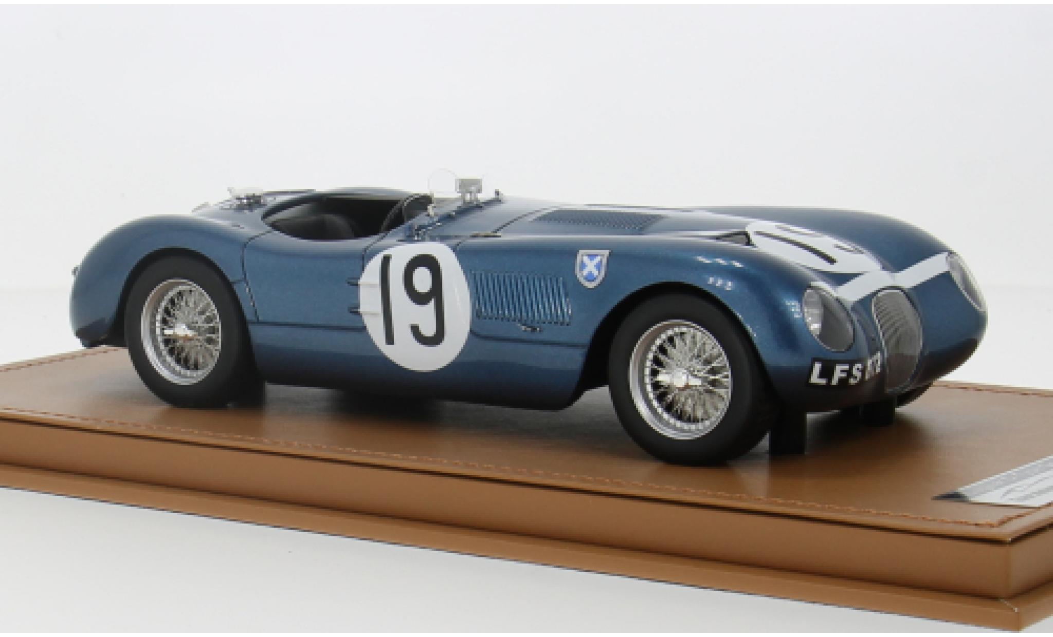 Jaguar C-Type 1/18 Tecnomodel Spider RHD No.19 Ecurie Ecosse Goodwood 1953 1:18 diecast model cars