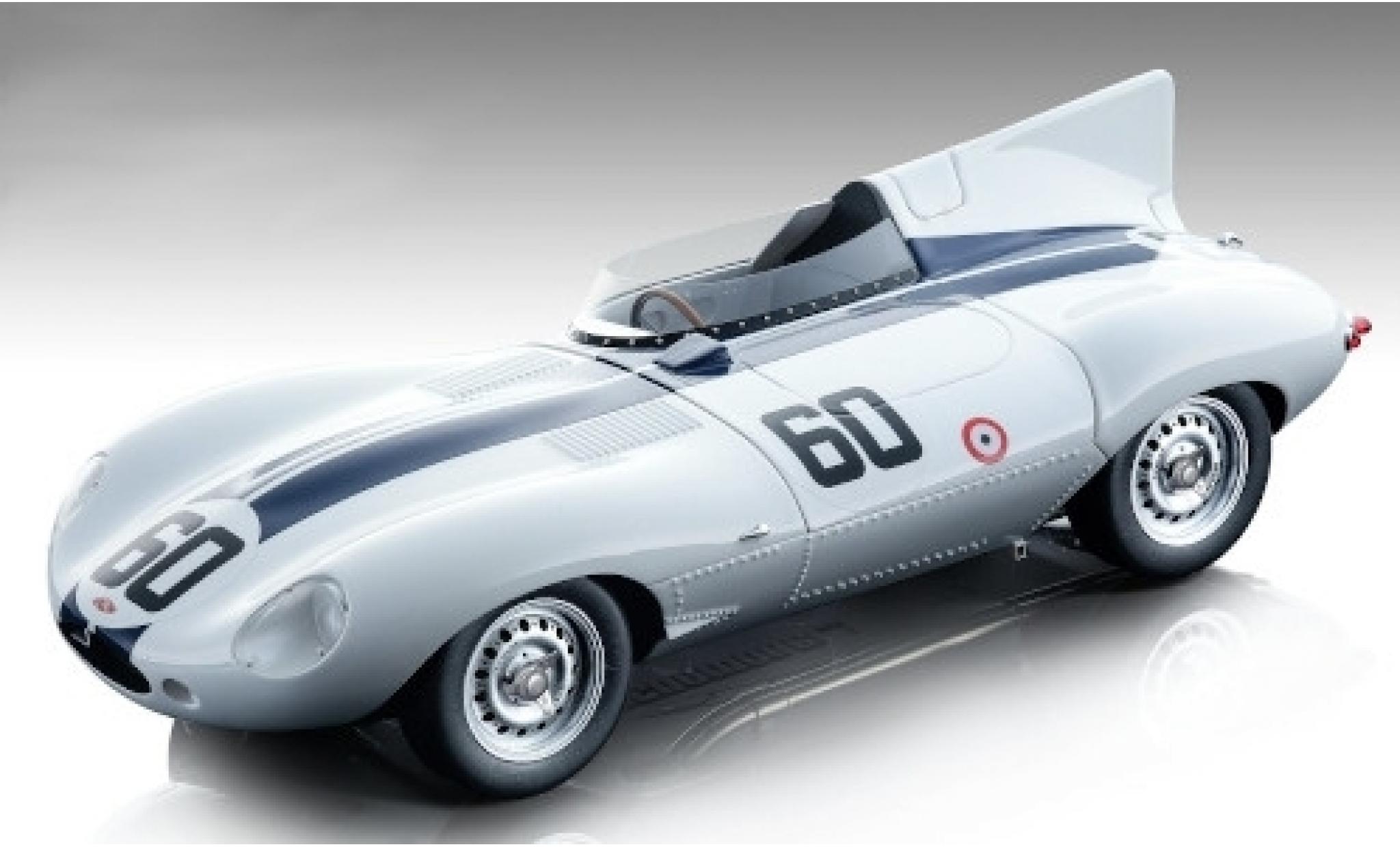 Jaguar D-Type 1/18 Tecnomodel Long Nose RHD No.60 Watkins Glen 1955 S.Johnston diecast model cars