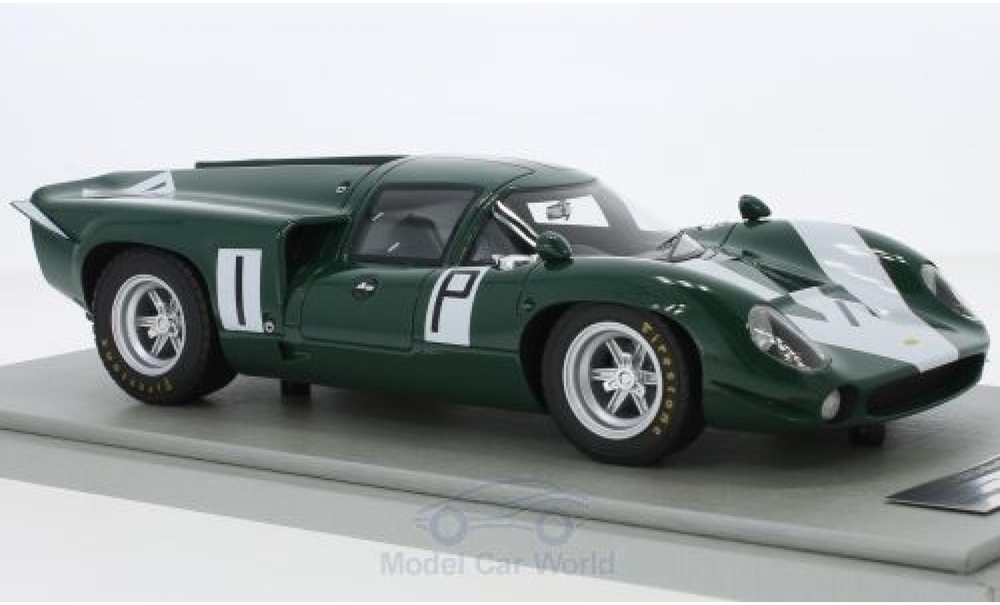 Lola T70 1967 1/18 Tecnomodel MK3 RHD No.1 1000 Km N&uuml;rburgring 1967 J.Surtees/D.Hobbs diecast model cars