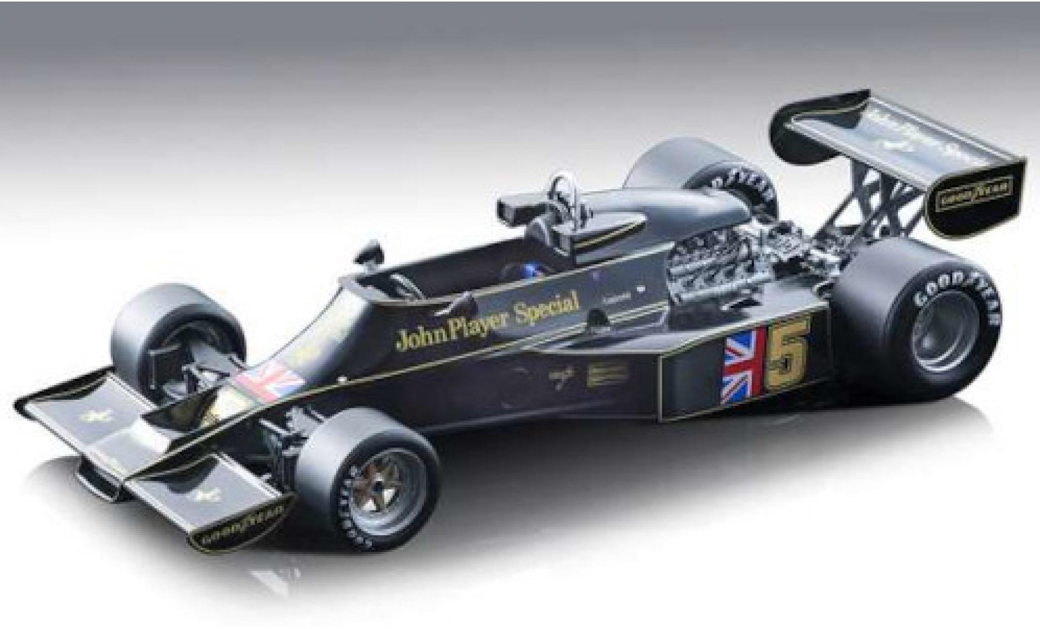 Lotus 77 1/18 Tecnomodel F1 No.5 John Player Team John Player Special Formel 1 GP Japan 1976 M.Andretti diecast model cars