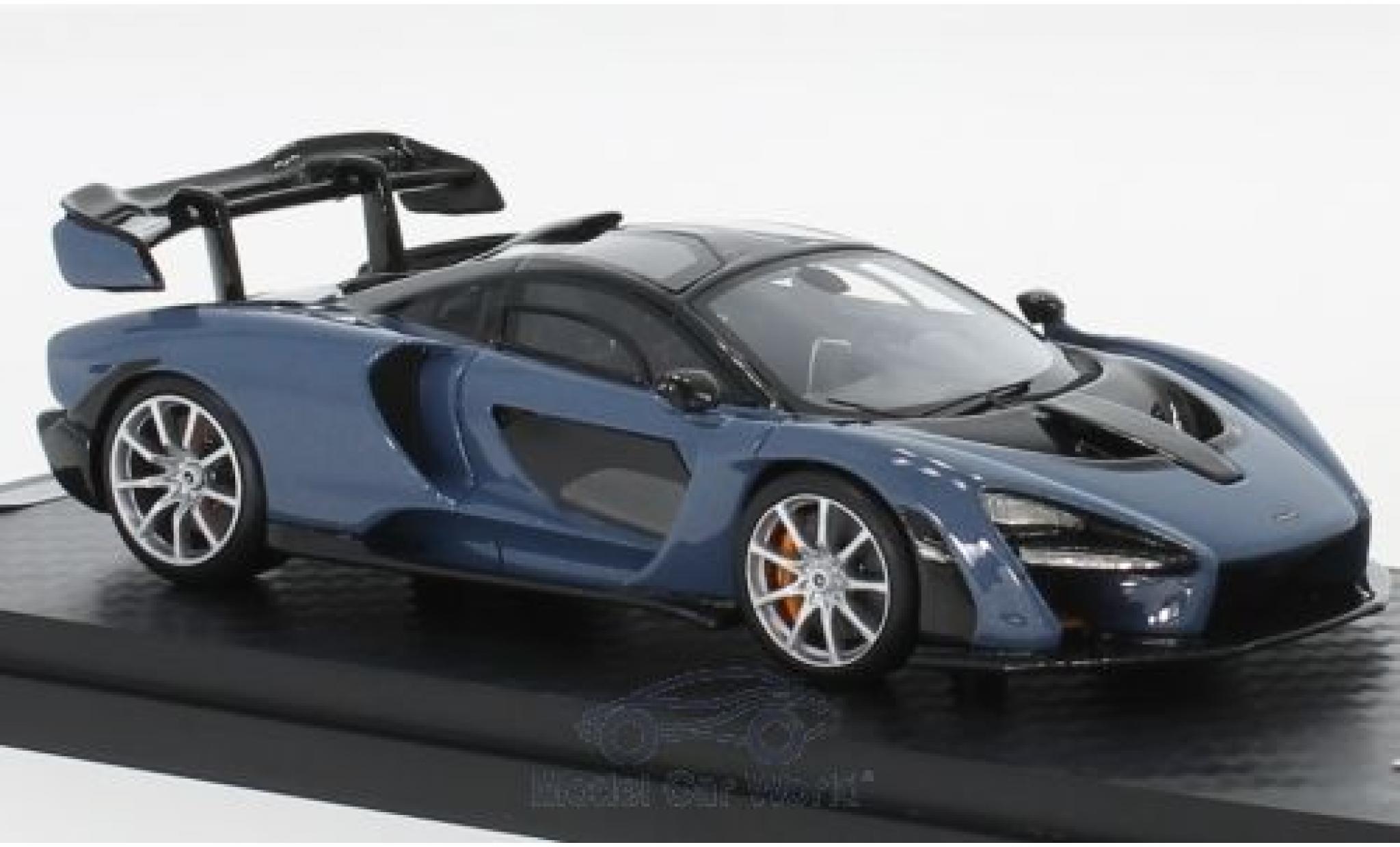 McLaren Senna 1/18 Tecnomodel grey 2018 AutoSalon Genf diecast model cars