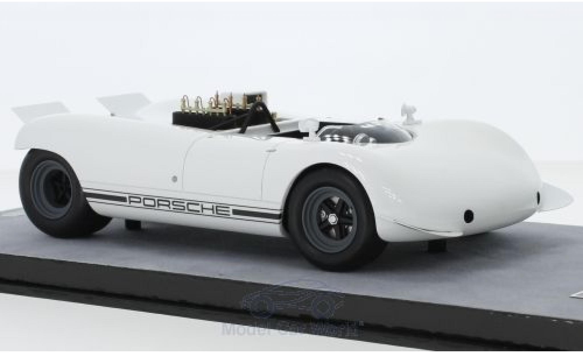 Porsche 909 1968 1/18 Tecnomodel Bergspyder white 1968 diecast model cars