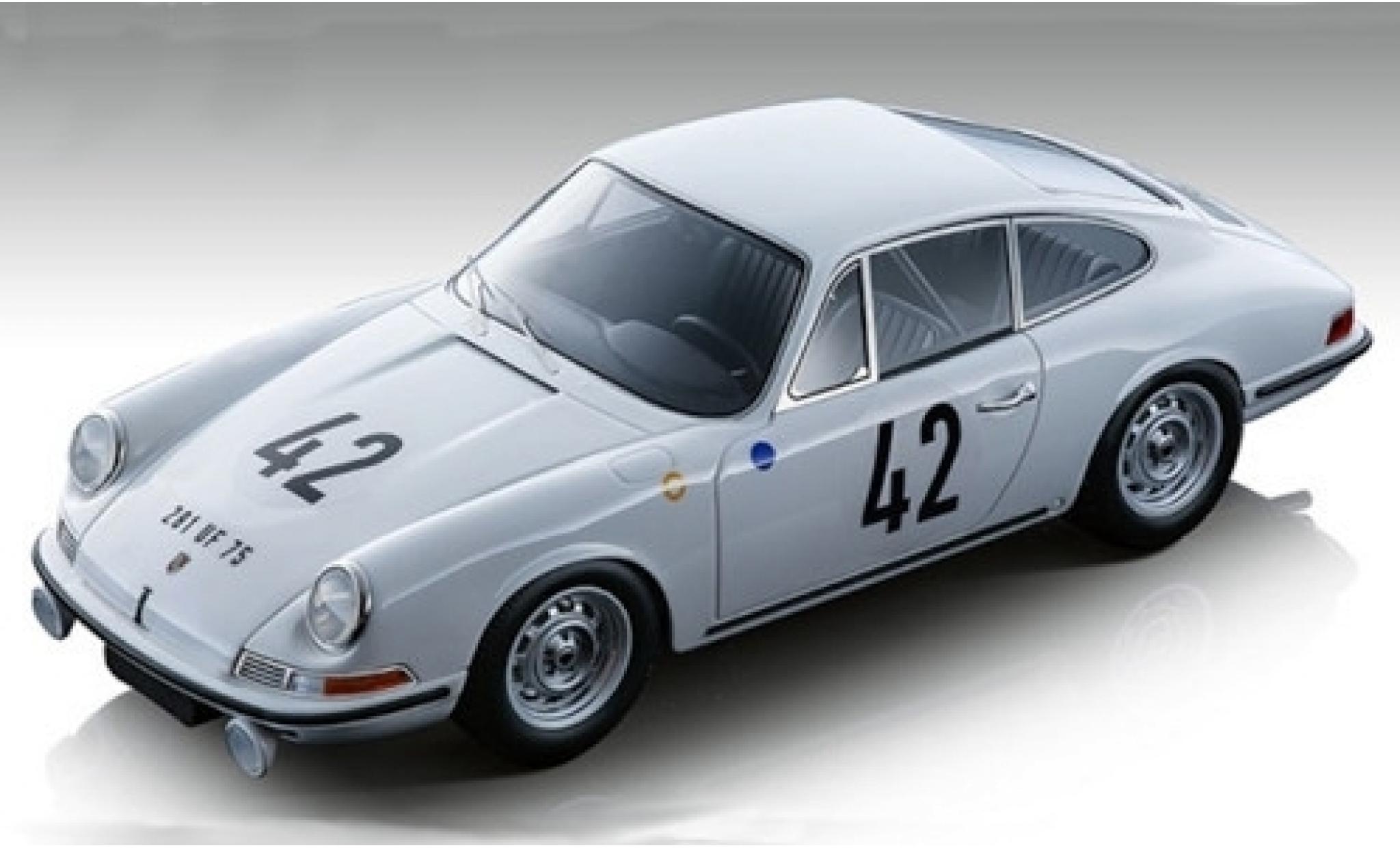 Porsche 911 1/18 Tecnomodel S No.42 Auguste Veuillet 24h Le Mans 1967 R.Buchet/H.Linge diecast model cars