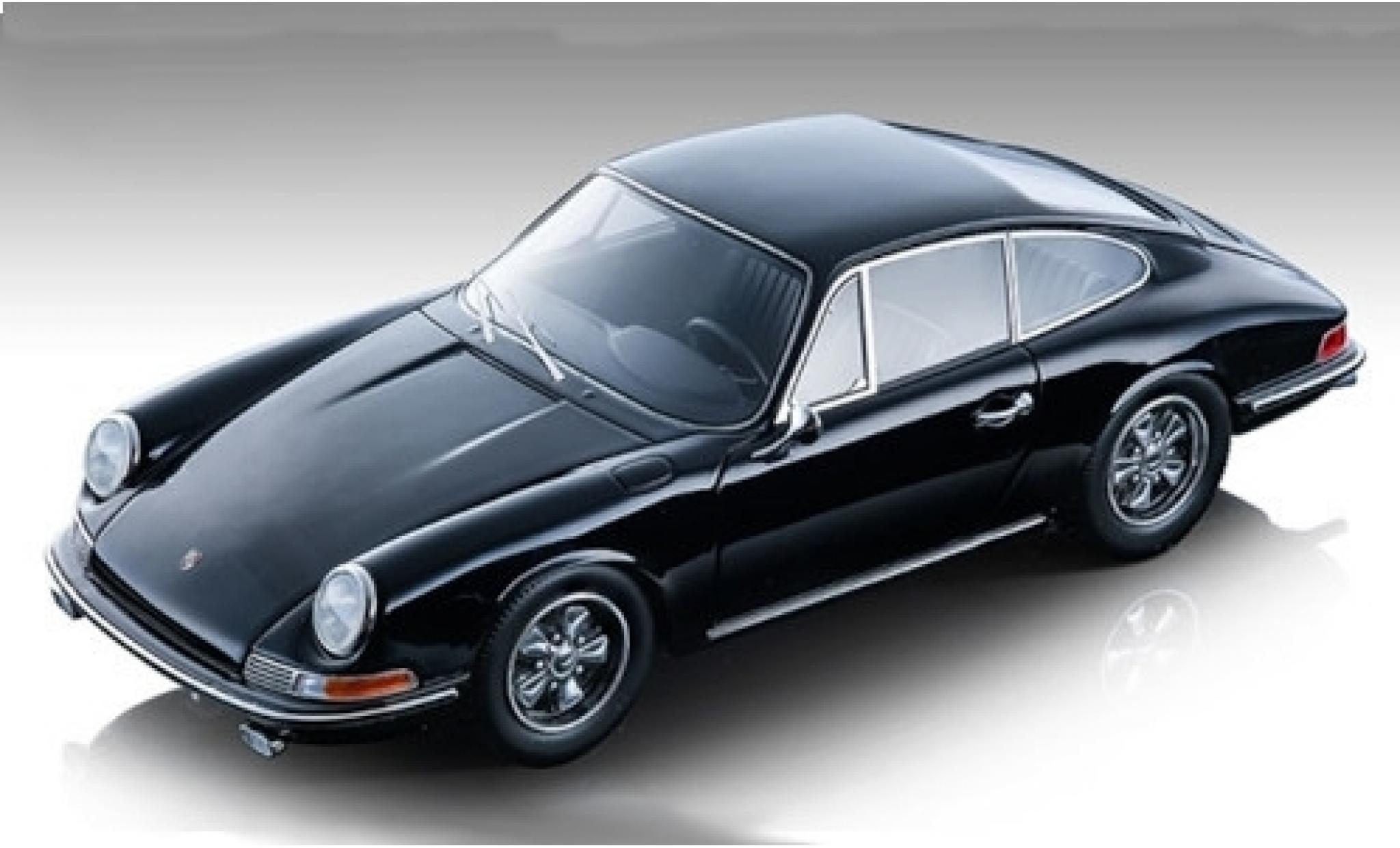 Porsche 911 1/18 Tecnomodel S black 1967 diecast model cars