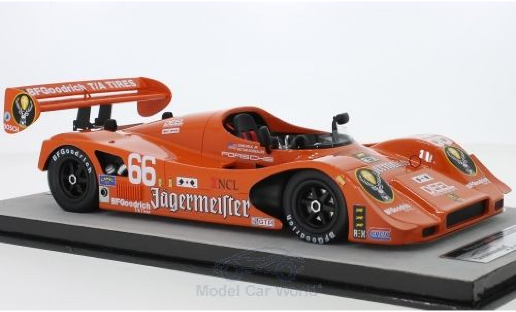 Porsche 966 1/18 Tecnomodel No.66 J&auml;germeister IMSA GP Miami 1991 J.Paul Jr/V.Gonzales diecast model cars