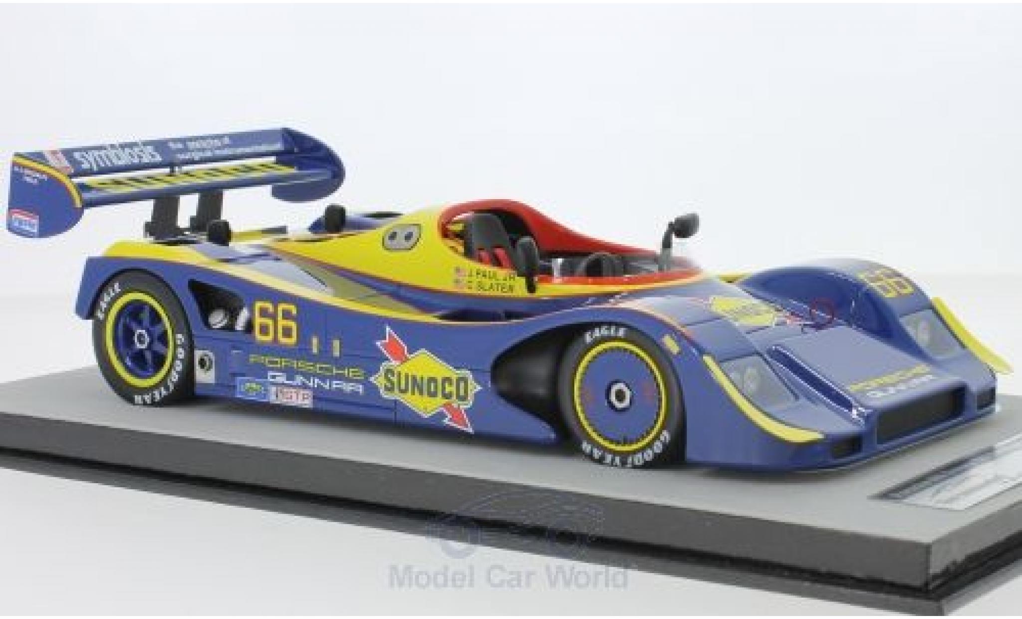 Porsche 993 1/18 Tecnomodel 966 No.66 Sunoco Road America 1 J.Paul Jr/C.Slater diecast model cars