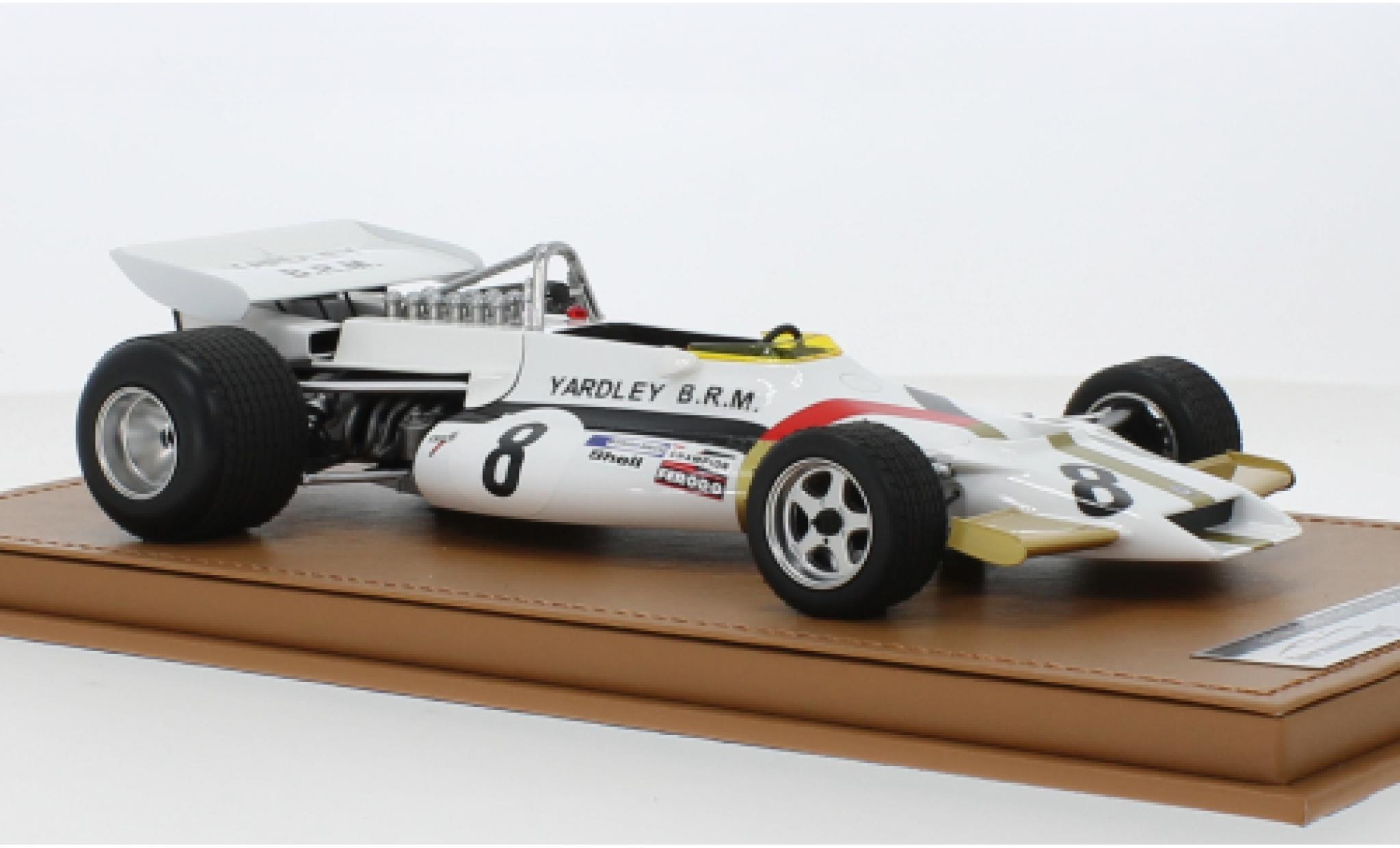 Brm P160 1/18 Tecnomodel BRM No.8 Yardley Team BRM Yardley formule 1 GP Pays-Bas 1971 diecast model cars