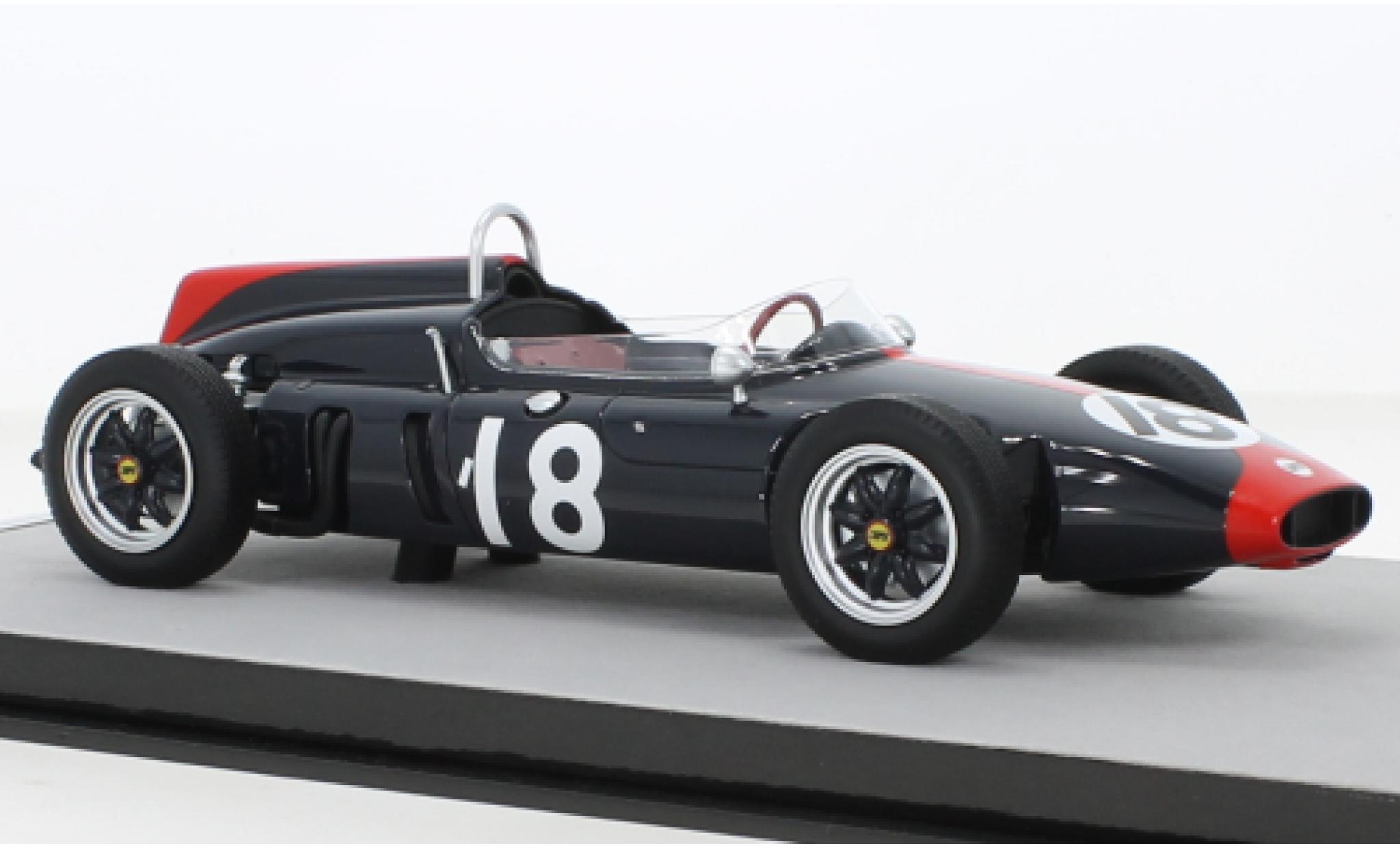 Cooper T53 1/18 Tecnomodel Climax No.18 Formel 1 GP Deutschland 1961 diecast model cars