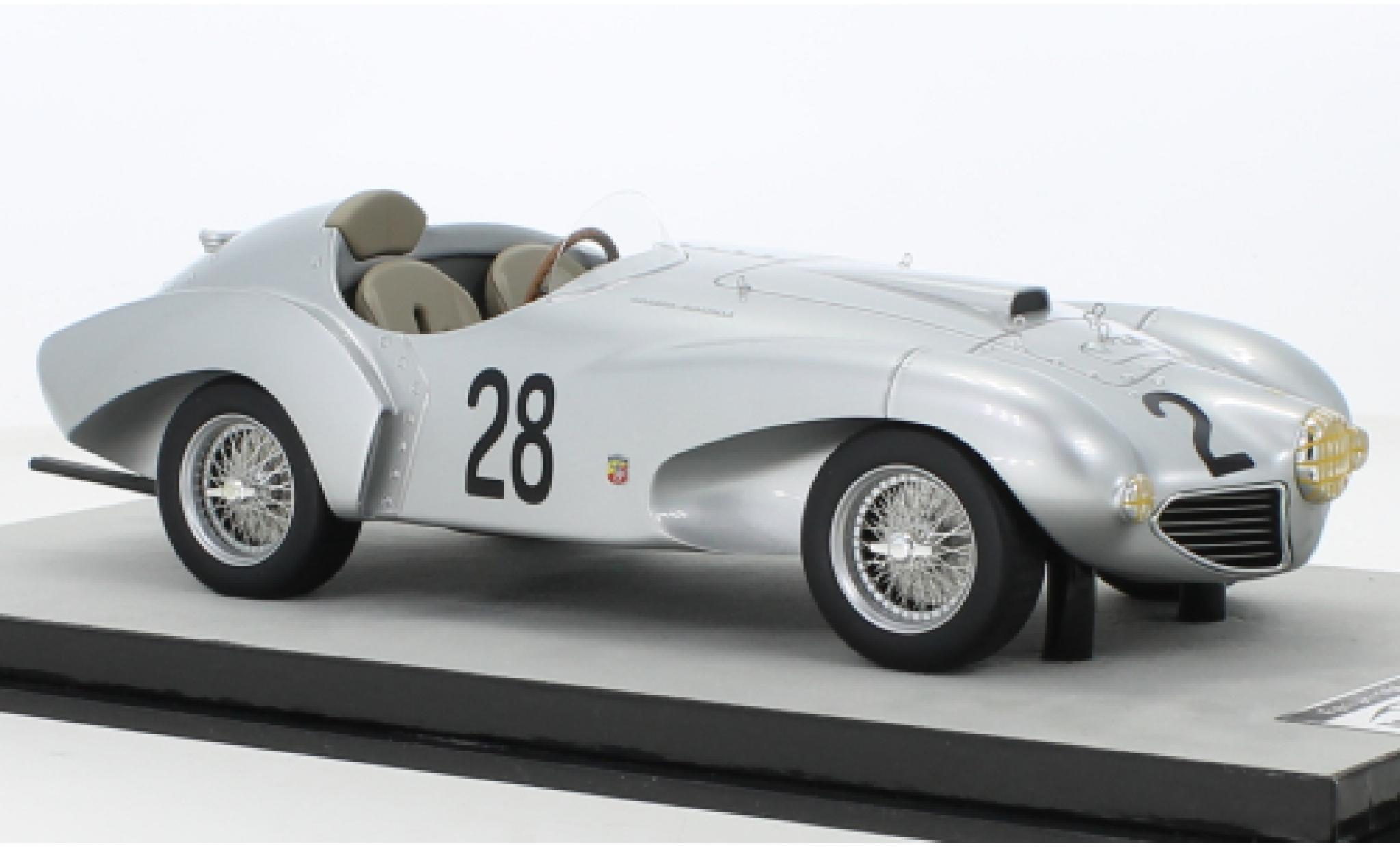 Ferrari 166 1/18 Tecnomodel MM Abarth RHD No.28 Targa Florio 1953 diecast model cars