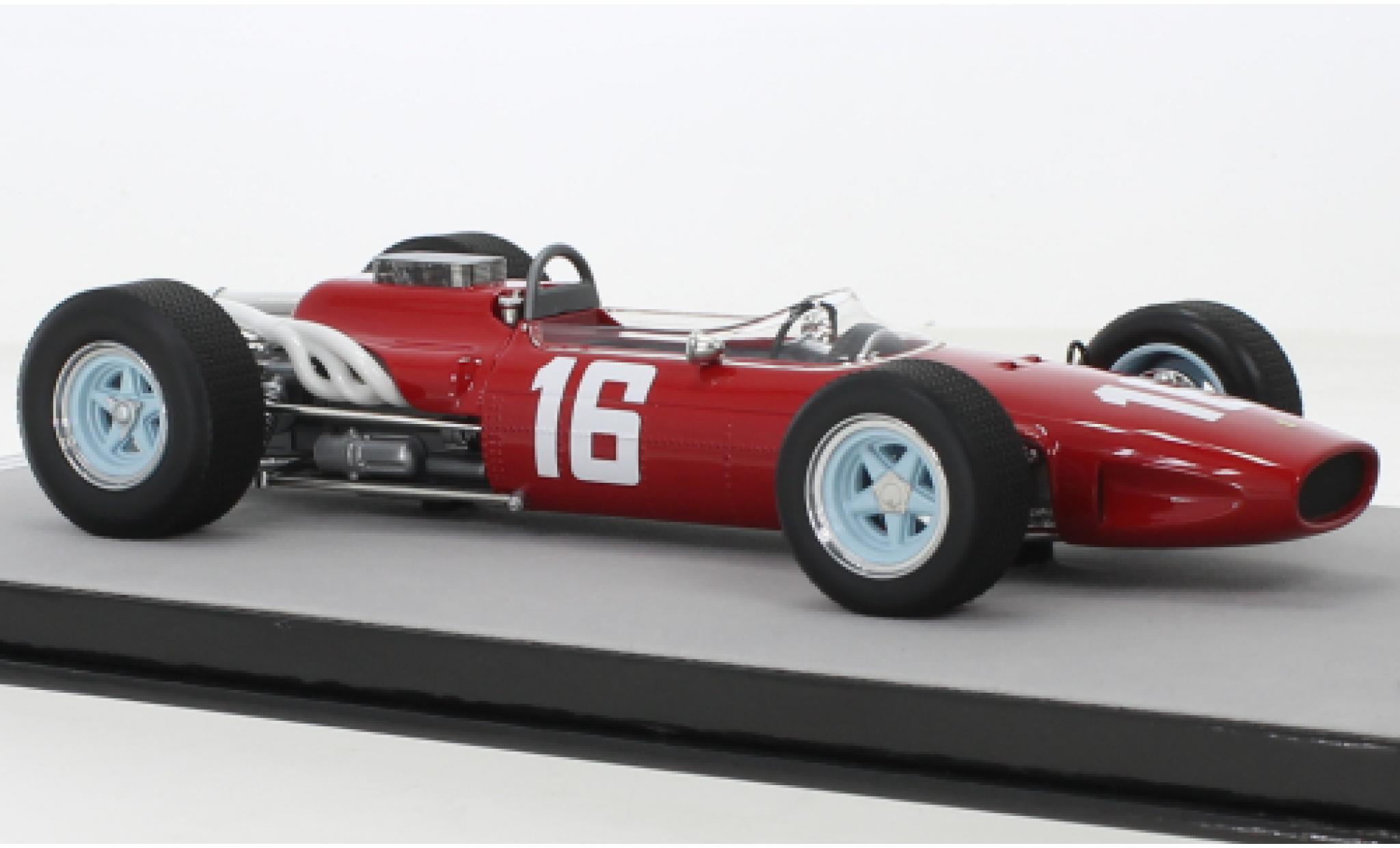 Ferrari 246 1/18 Tecnomodel No.16 formule 1 GP Monaco 1966 diecast model cars