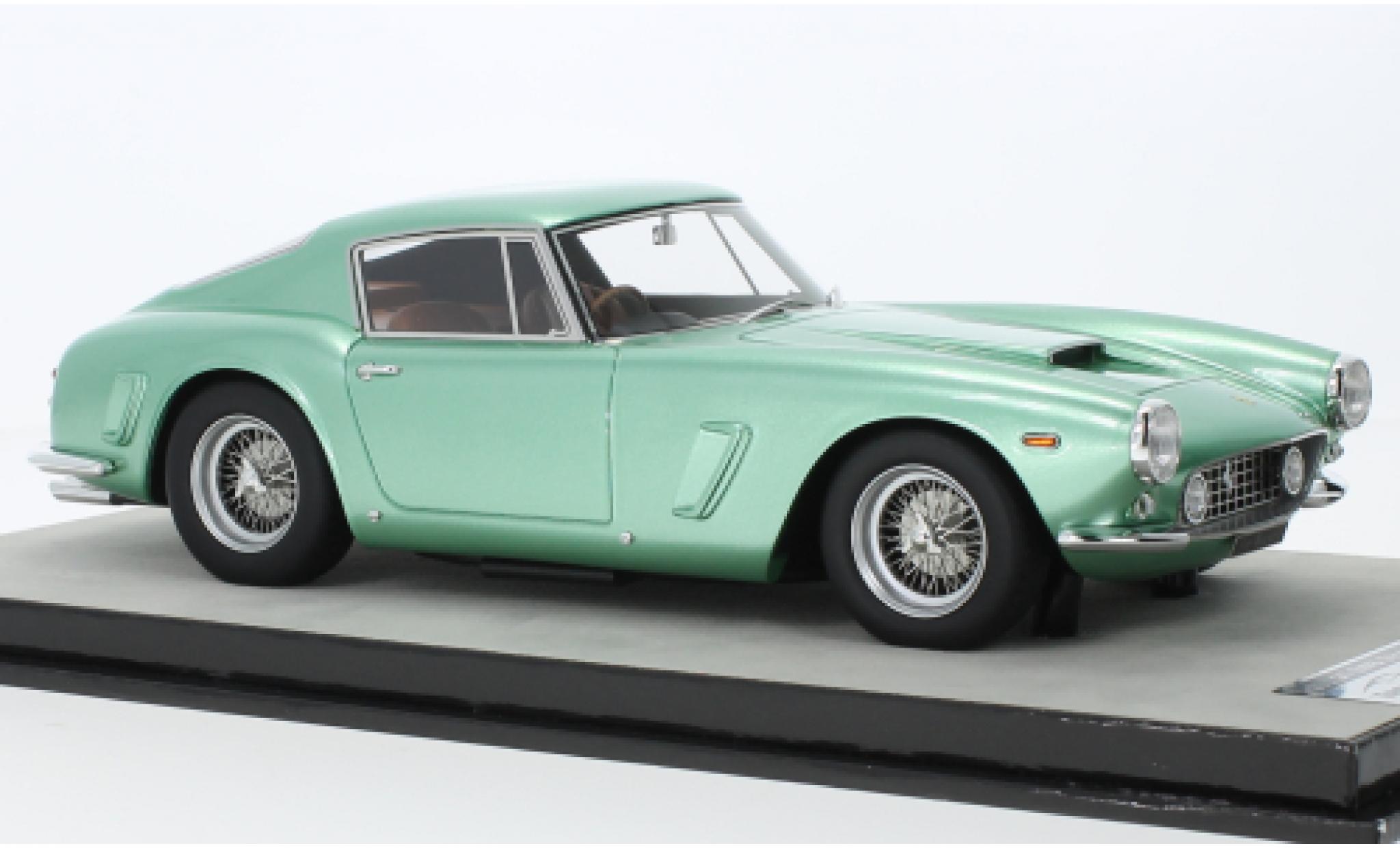 Ferrari 250 1/18 Tecnomodel GT SWB Stradale metallise green 1962 diecast model cars