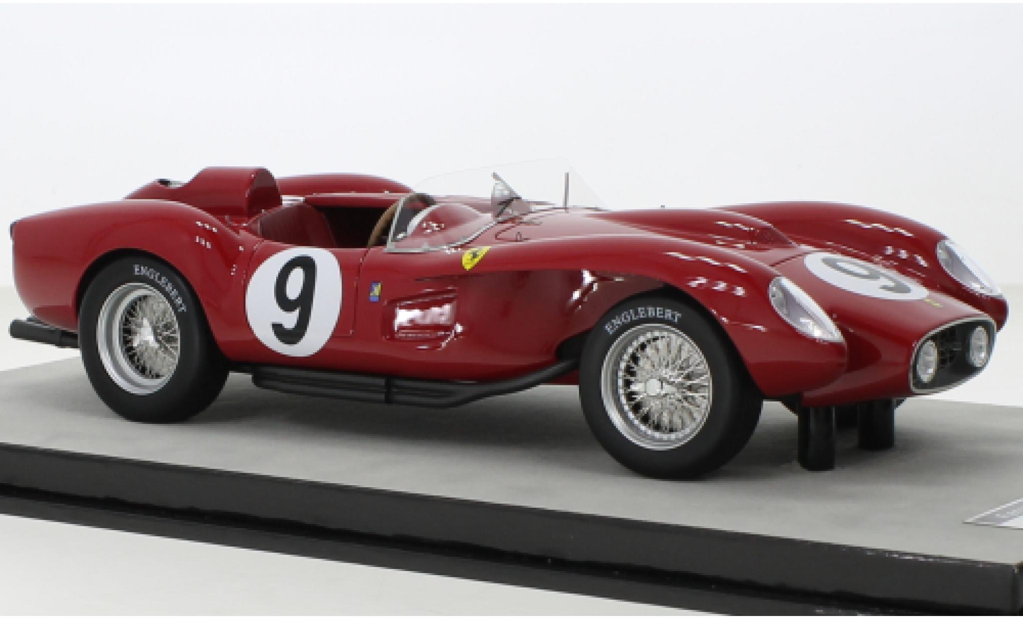 Ferrari 250 1/18 Tecnomodel TR Pontoon-Fender No.9 Scuderia 24h Le Mans 1957 diecast model cars