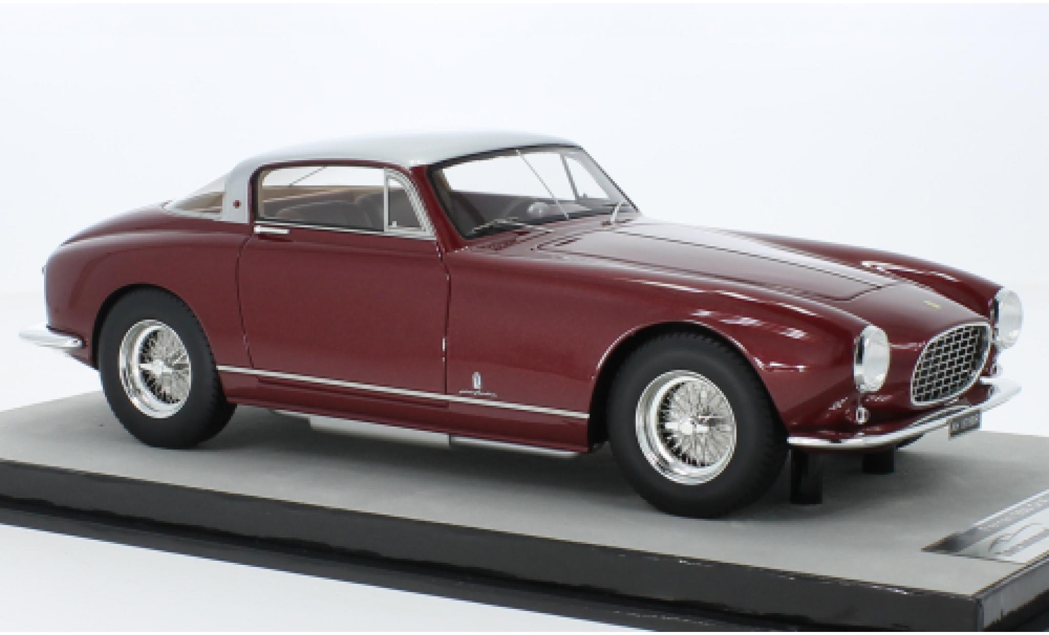 Ferrari 250 1/18 Tecnomodel GT Europe metallise red fonc&eacute;/d 1955 diecast model cars