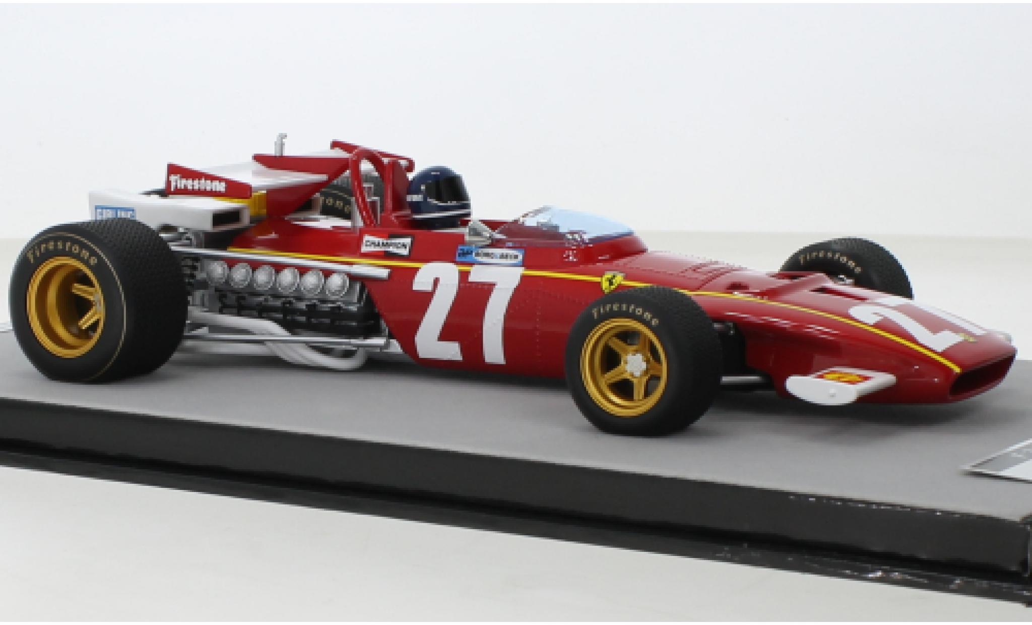 Ferrari 312 1/18 Tecnomodel B No.27 Formel 1 GP Belgien 1970 diecast model cars
