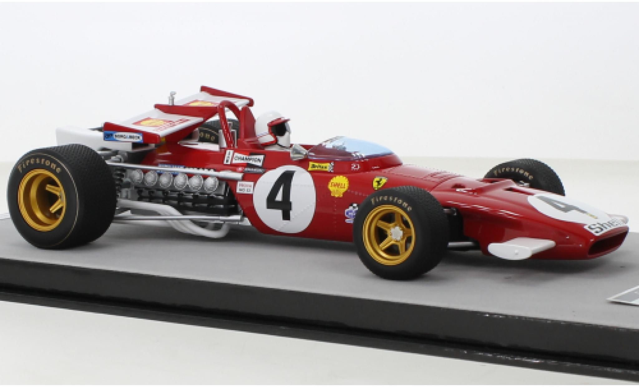 Ferrari 312 1/18 Tecnomodel B No.4 Formel 1 GP Italien 1970 diecast model cars