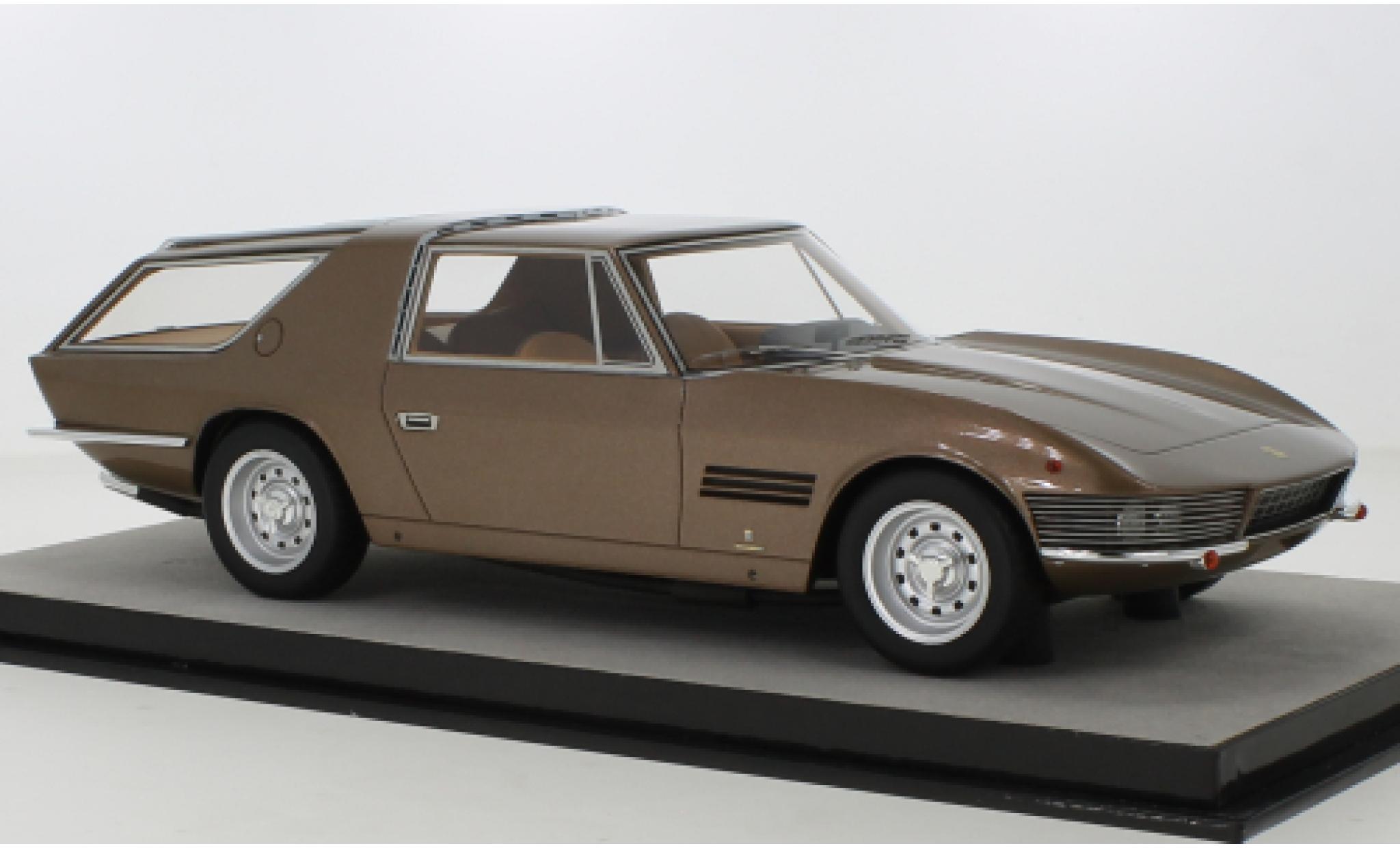 Ferrari 330 1/18 Tecnomodel GT 2+2 Shooting Brake metallise brun 1967 diecast model cars