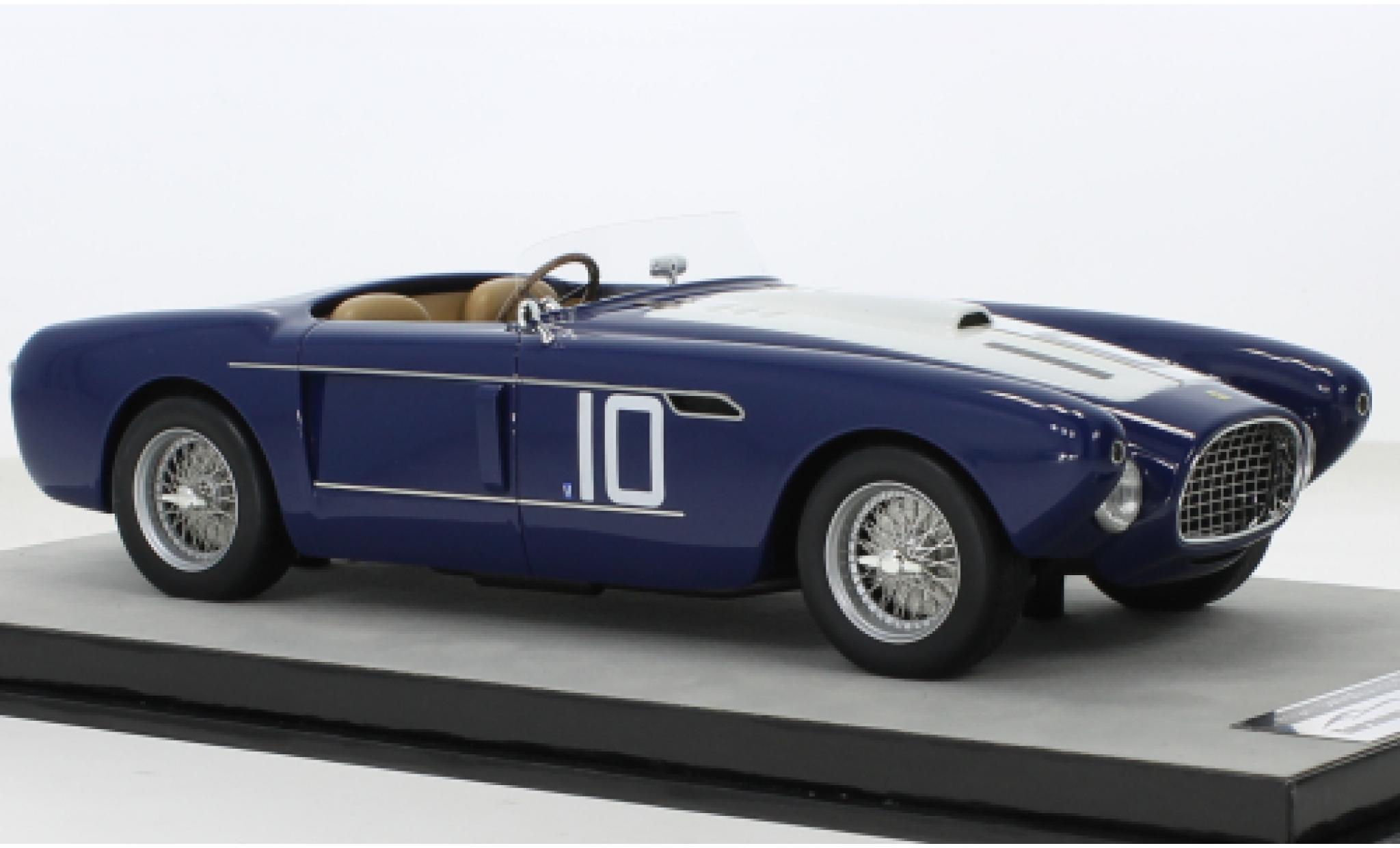 Ferrari 340 1/18 Tecnomodel Mexico Spyder RHD No.10 Pebble Beach 1953 diecast model cars