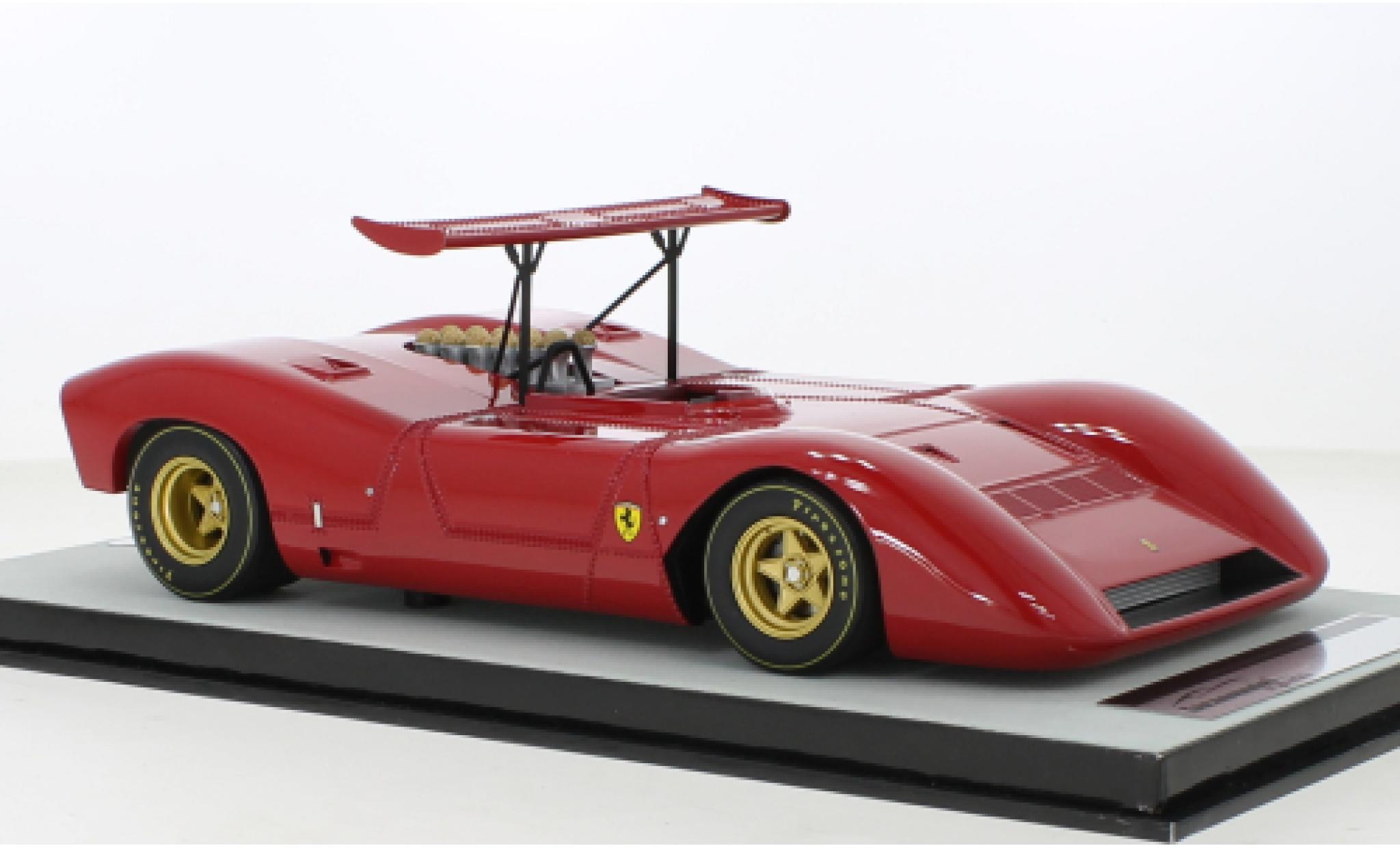 Ferrari 612 1/18 Tecnomodel Can-Am red RHD Can-Am 1968 diecast model cars