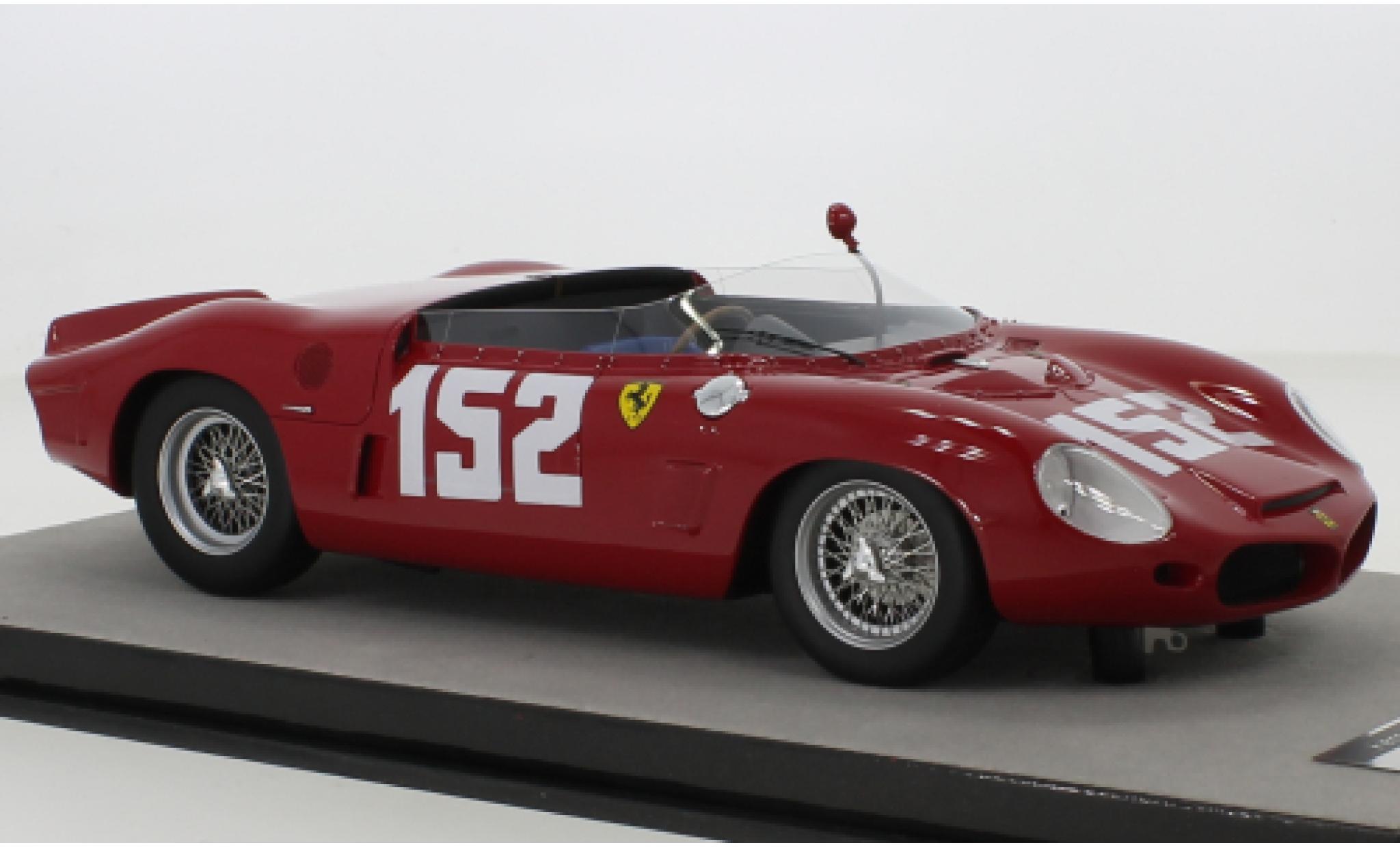 Ferrari Dino 1/18 Tecnomodel 246 SP RHD No.152 Targa Florio 1962 diecast model cars