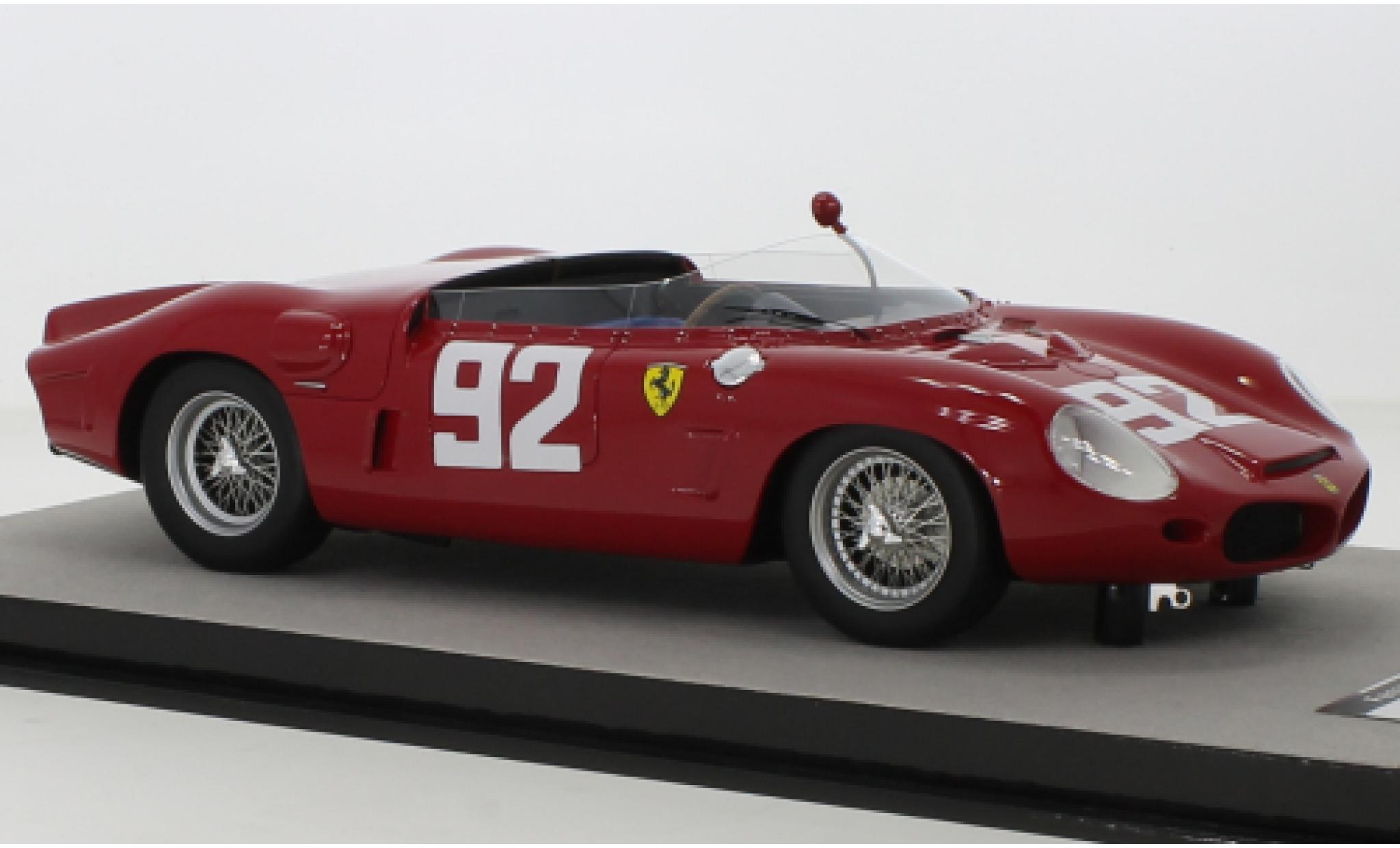 Ferrari Dino 1/18 Tecnomodel 246 SP RHD No.92 Nuerburgring 1962 diecast model cars