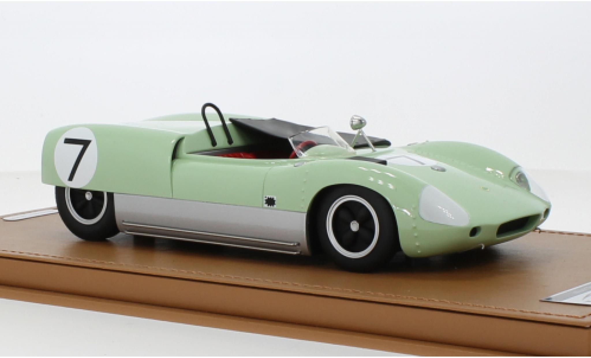 Lotus 19 1/18 Tecnomodel RHD No.7 USAC Championship Laguna Seca 61 diecast model cars