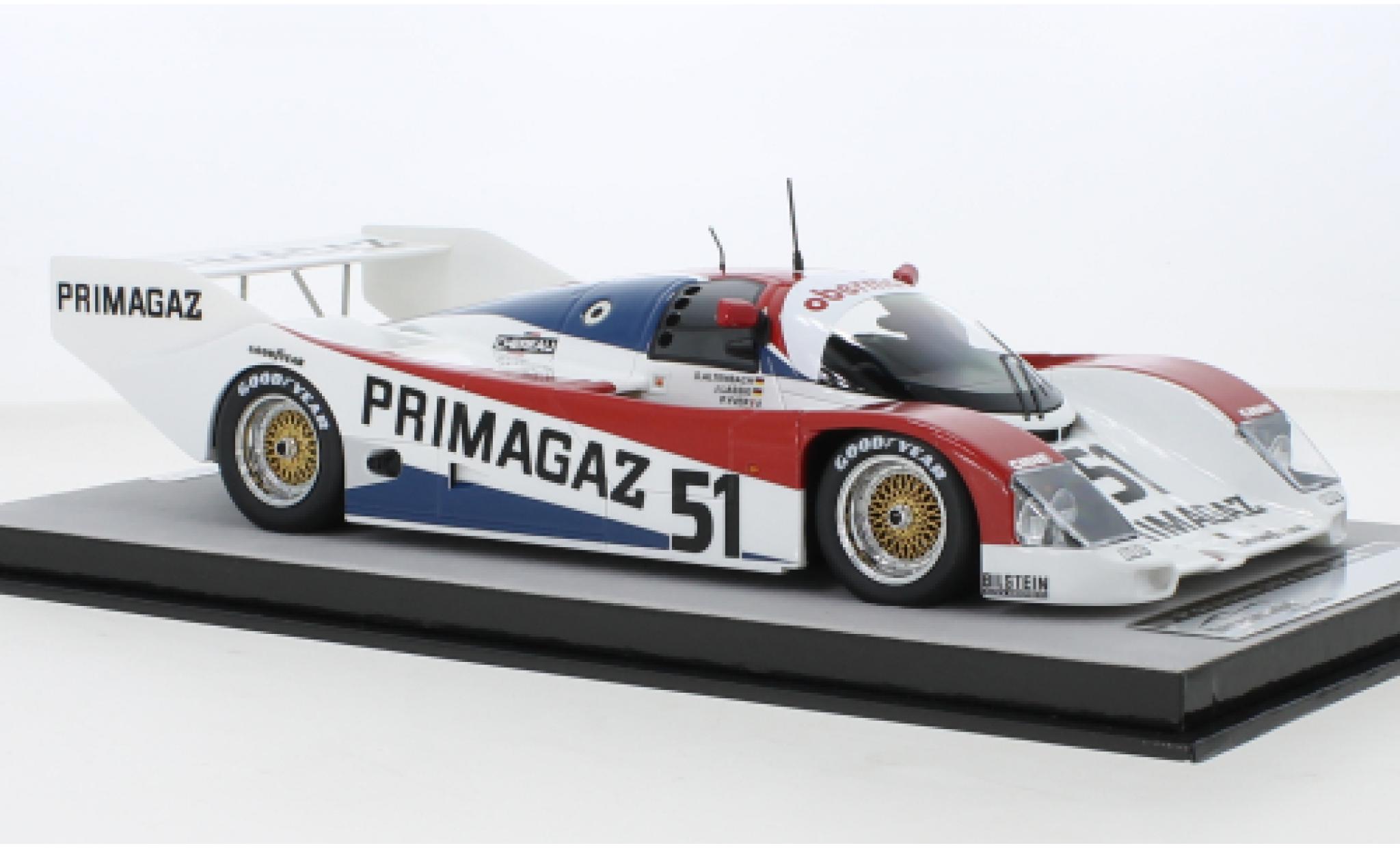 Porsche 962 1991 1/18 Tecnomodel C RHD No.51 Primagaz 24h Le Mans diecast model cars