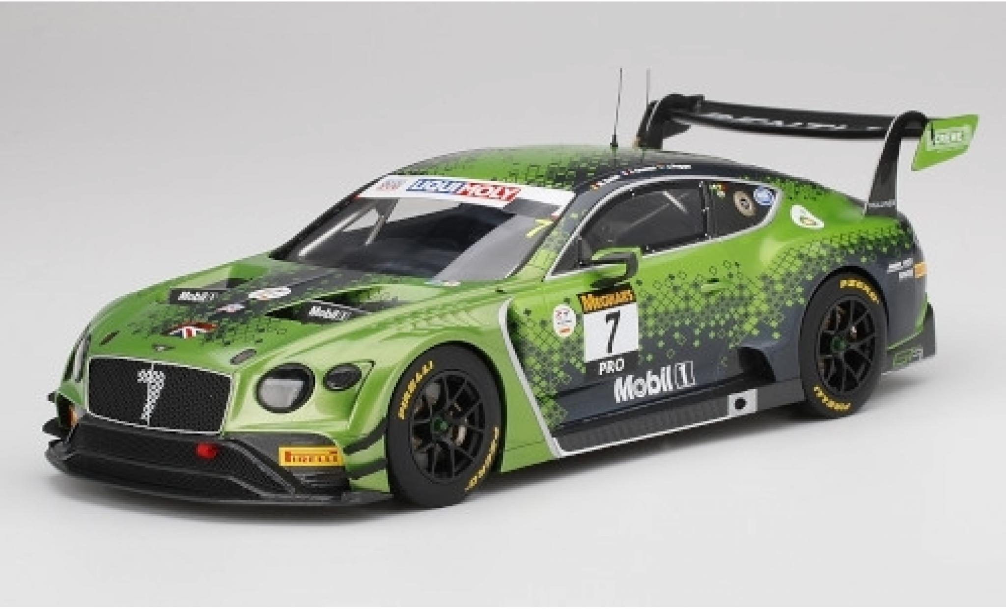 Bentley Continental 1/18 Top Speed GT3 RHD No.7 Team M-Sport Liqui Moly 12h Bathurst 2020 J.Gounon/J.Pepper/M.Soulet diecast model cars