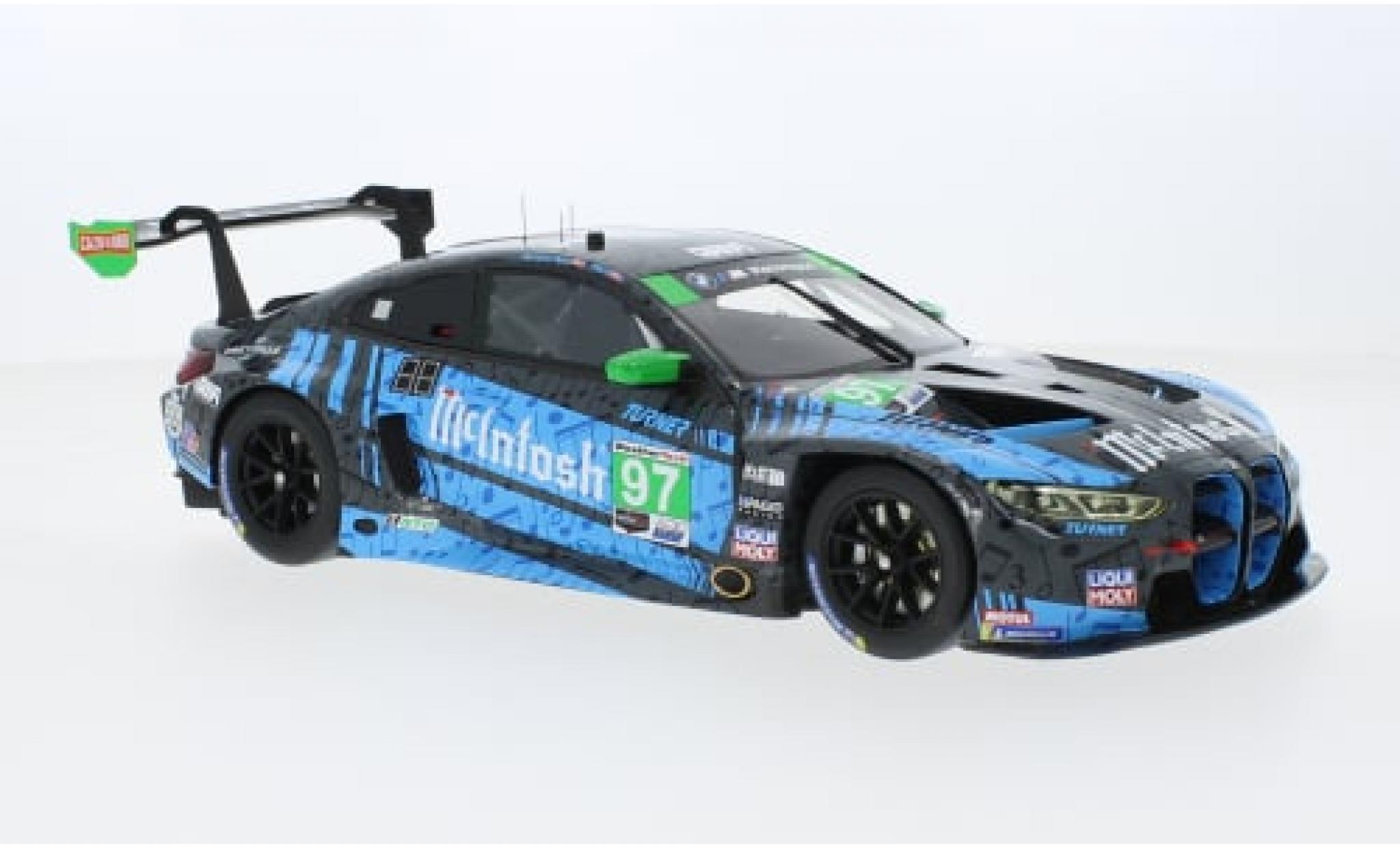 Bmw M4 1/18 Top Speed GT3 No.97 Turner Motorsports IMSA Laguna Seca 2023 1:18 diecast model cars