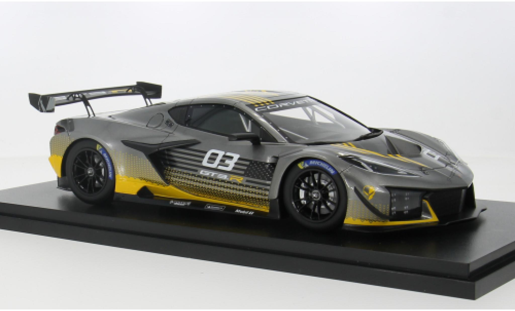 Chevrolet Corvette 1/18 Top Speed (C8) GT3.R IMSA Daytona 2022 1:18 diecast model cars