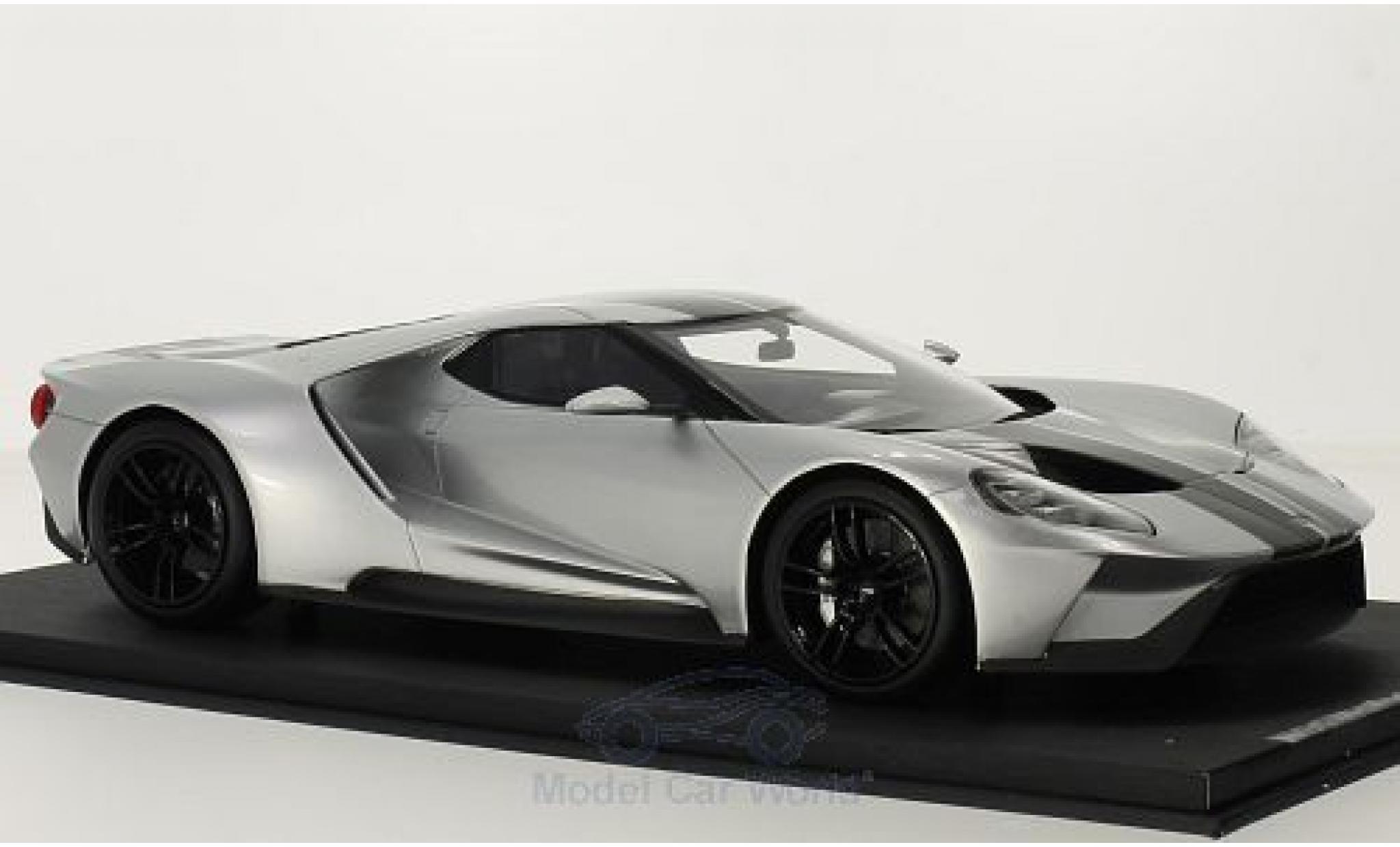 Ford GT 1/18 Top Speed grey/black Chicago Auto Show 2015 diecast model cars