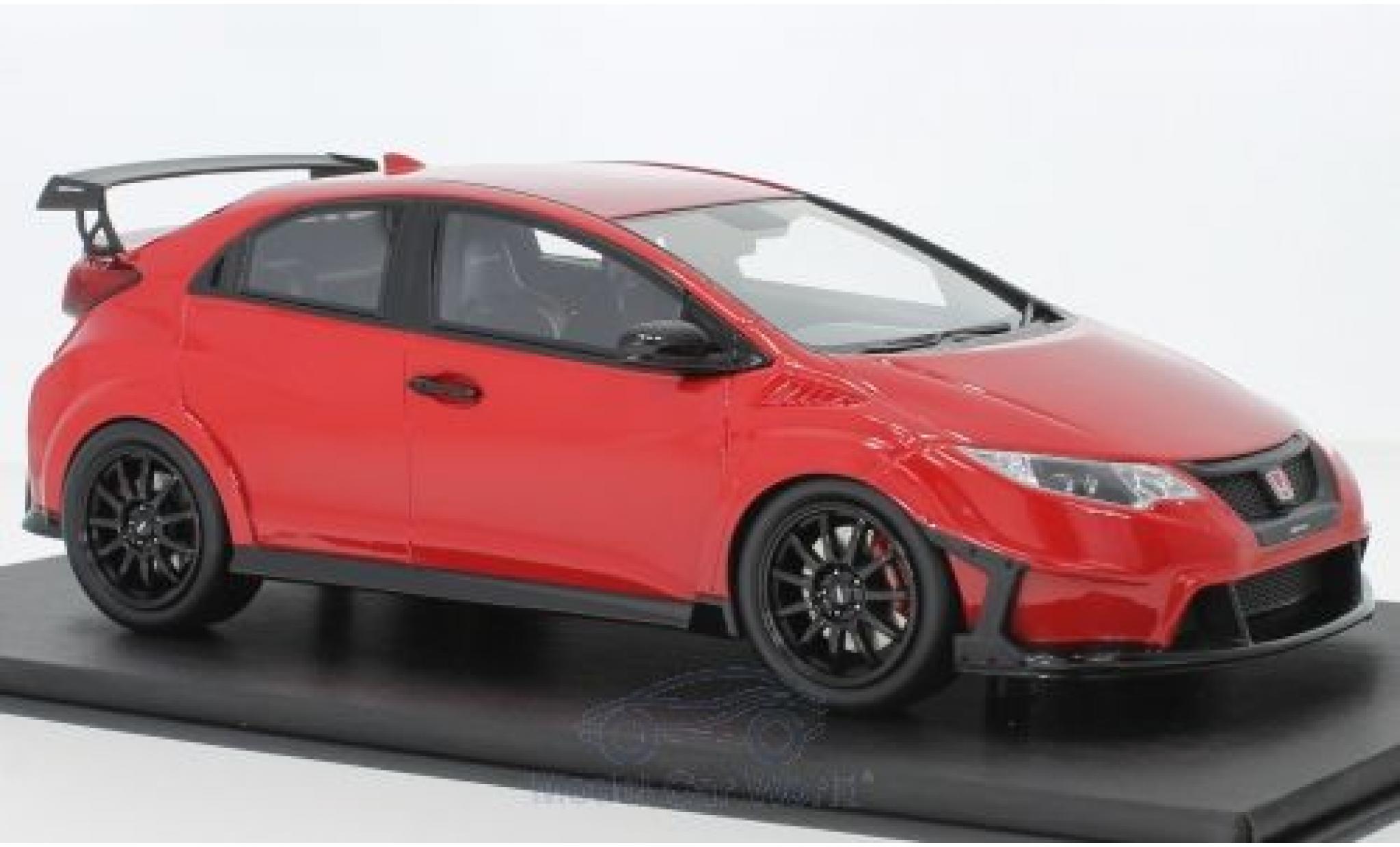 Honda Civic Type R 1/18 Top Speed Type R red RHD 2017 diecast model cars