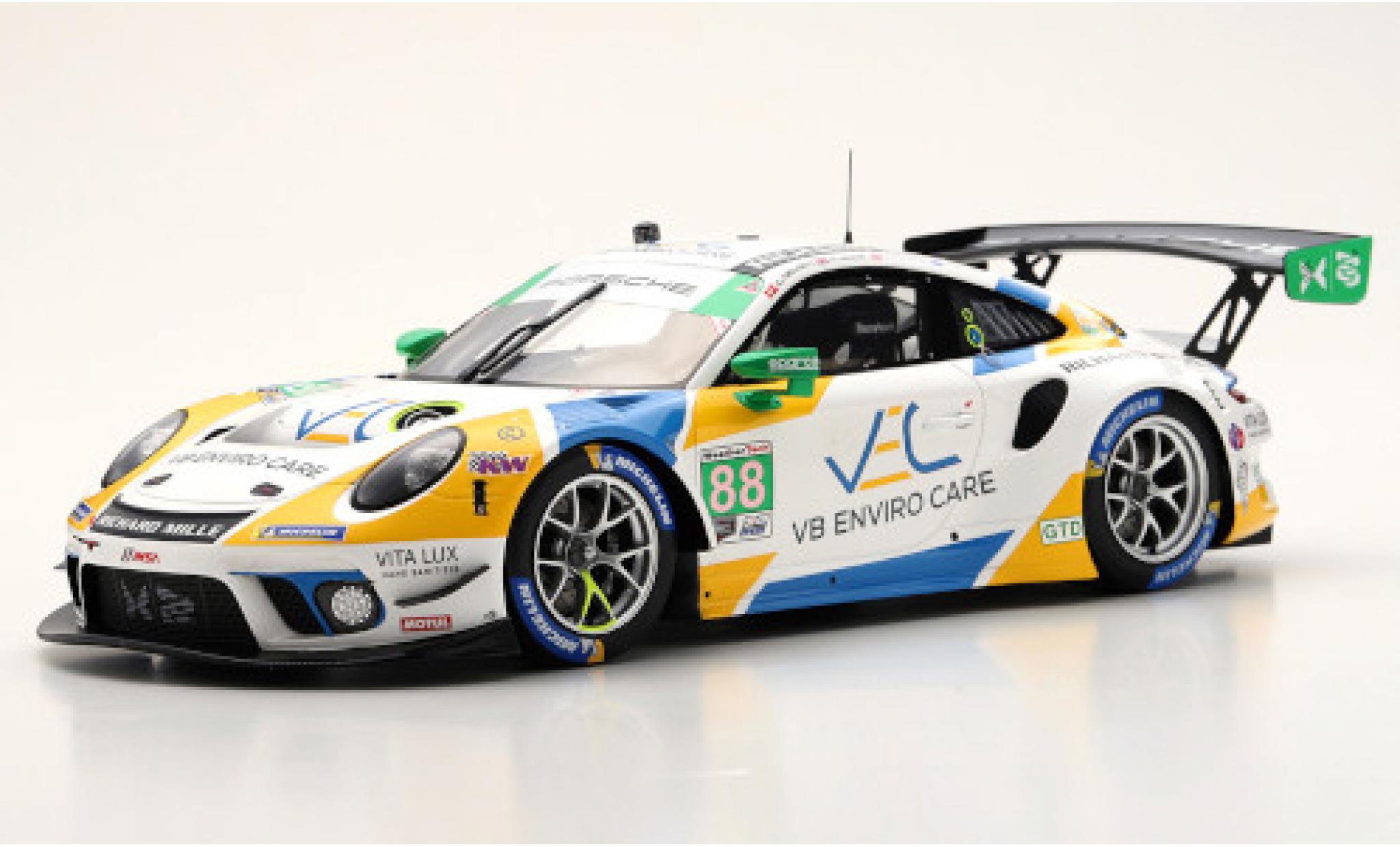 Porsche 991 GT3 R 1/18 Top Speed 911 () GT3 R No.88 Team Hardpoint EBM IMSA 24h Daytona 2021 E.Bamber/R.Ferriol/K.Legge/C.Nielsen diecast model cars