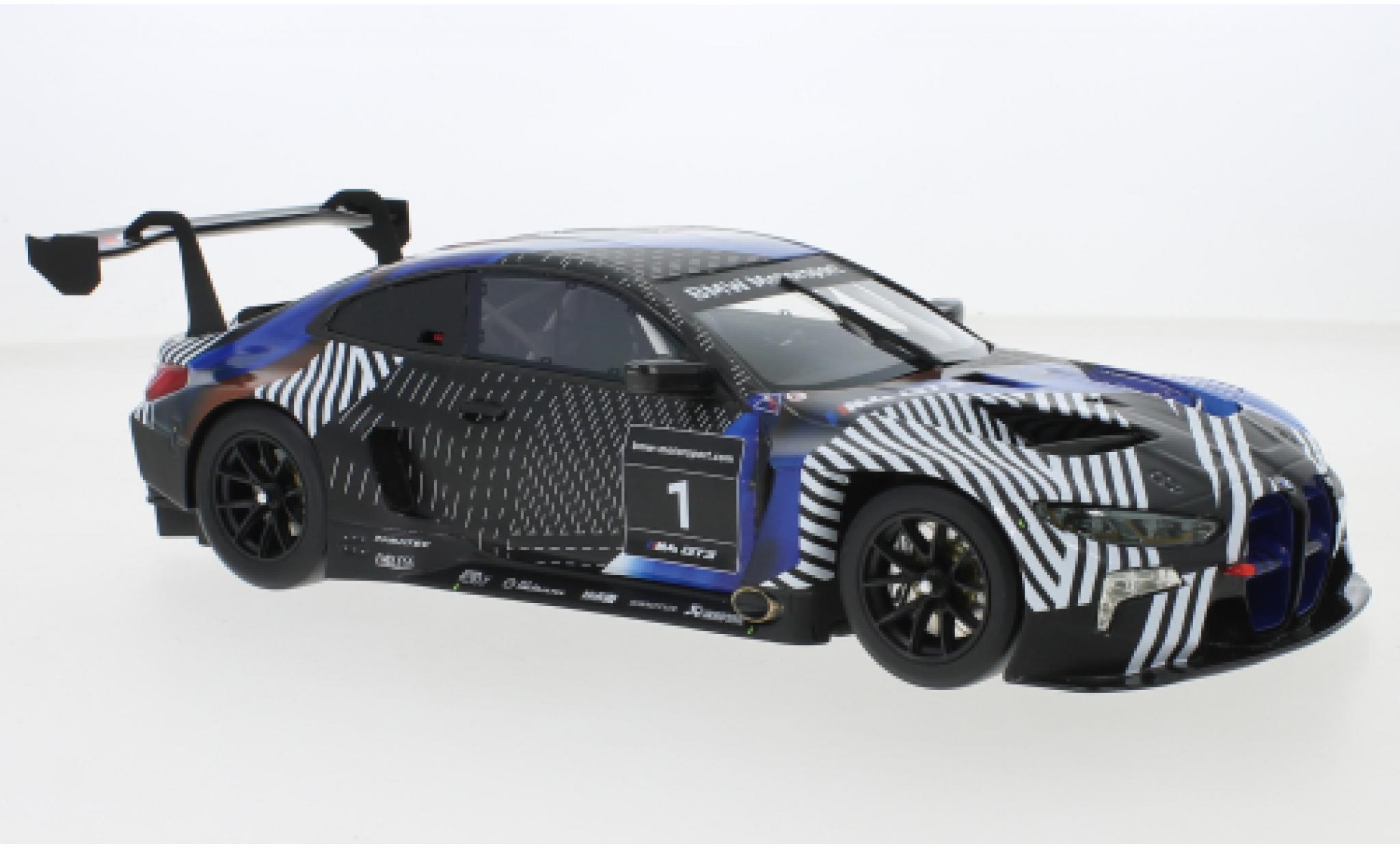 Bmw M4 1/18 Top Speed GT3 2021 diecast model cars