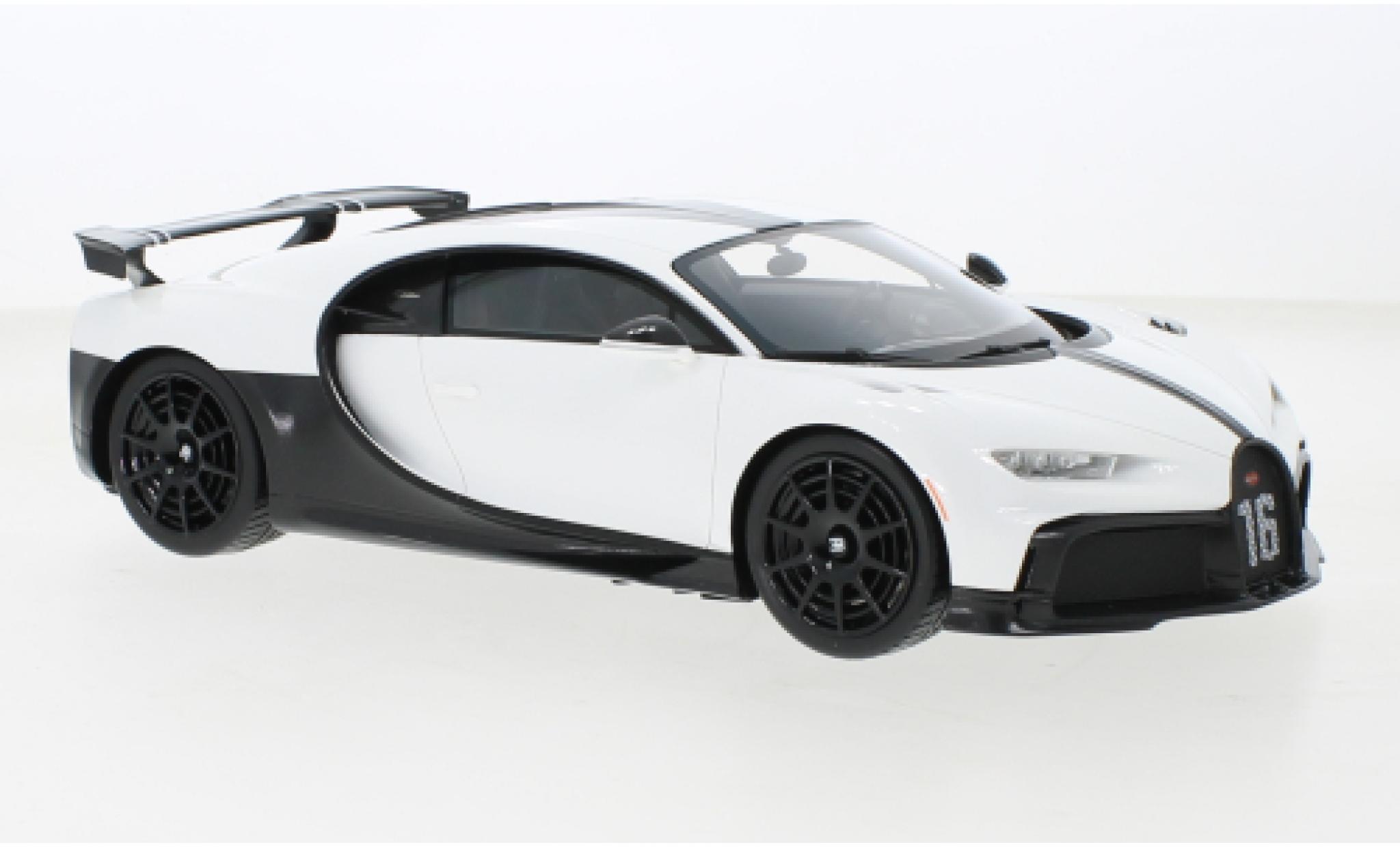 Bugatti Chiron 1/18 Top Speed Pur Sport white diecast model cars