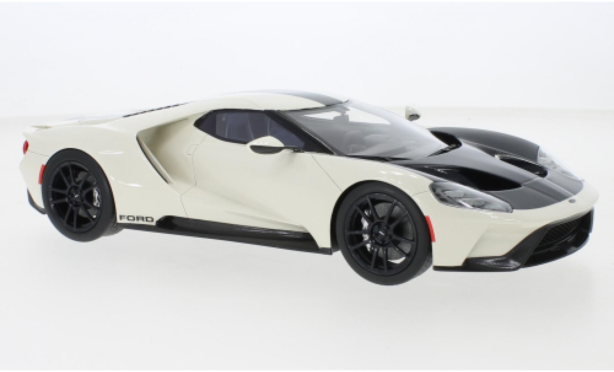 Ford GT 1/18 Top Speed Heritage Edition 2019 diecast model cars