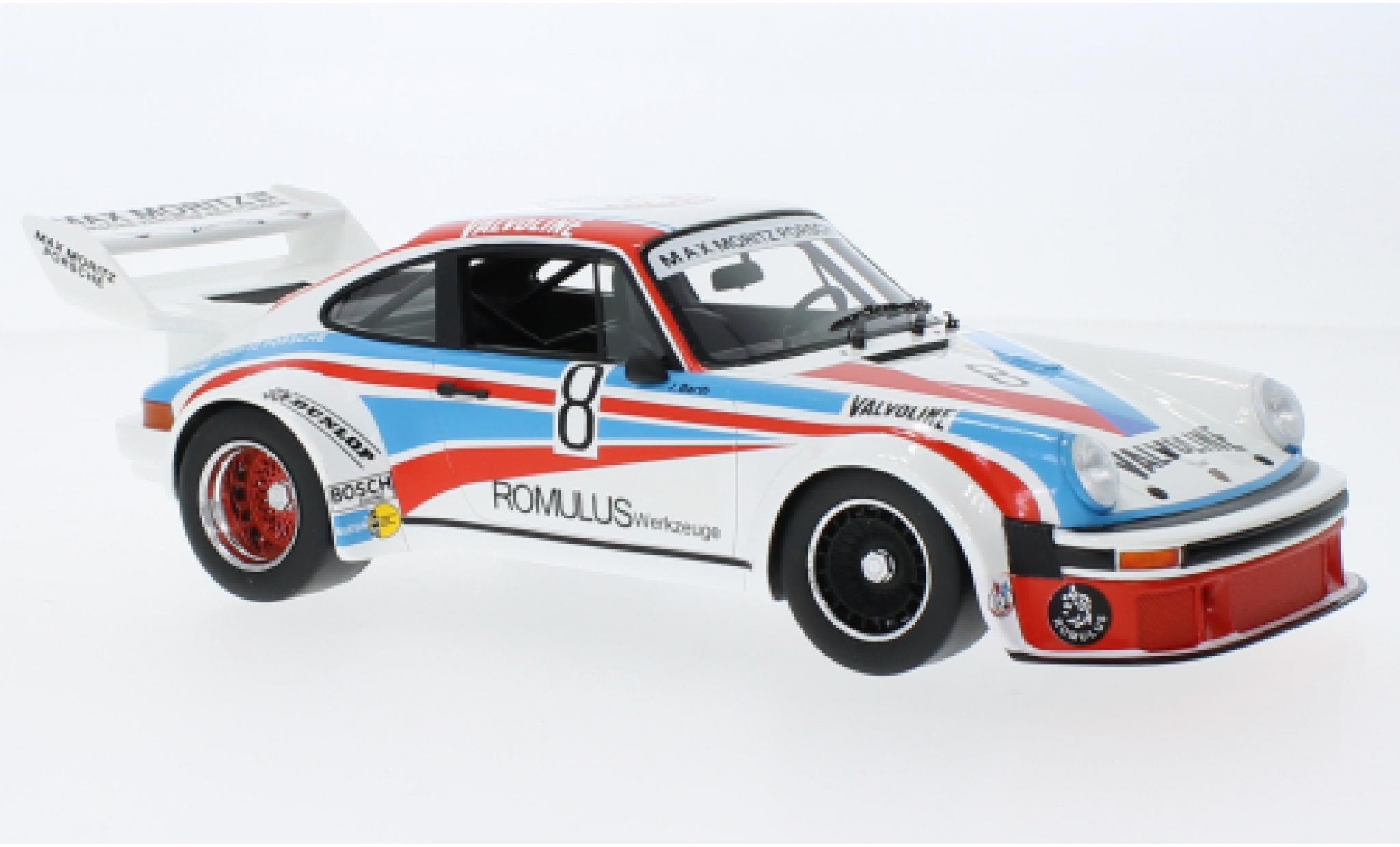 Porsche 934 1977 1/18 Top Speed /5 No.8 Max Moritz Valvoline 1000 Km Nuerburgring diecast model cars