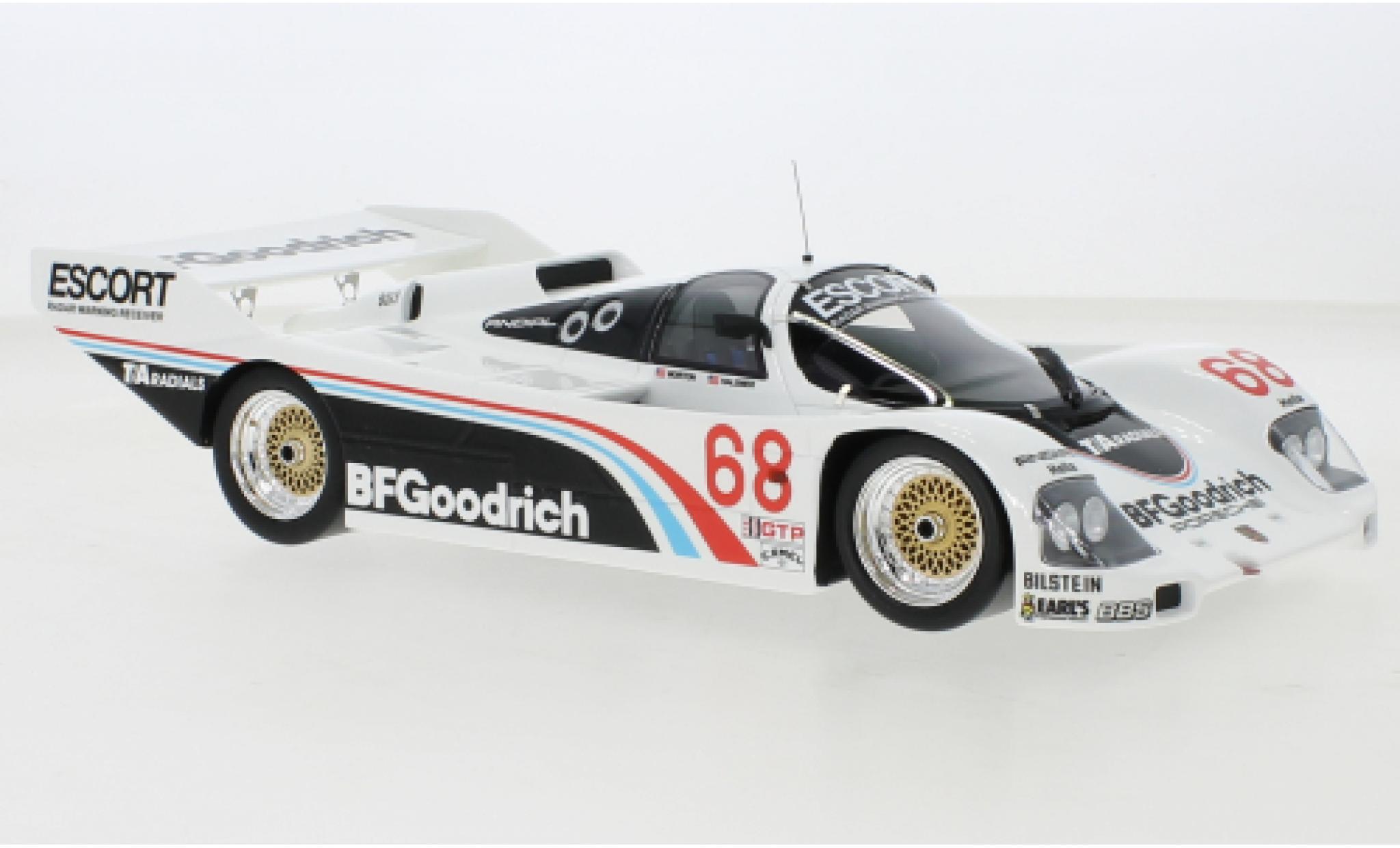 Porsche 962 1986 1/18 Top Speed No.68 BF Goodrich IMSA Road Atlanta diecast model cars