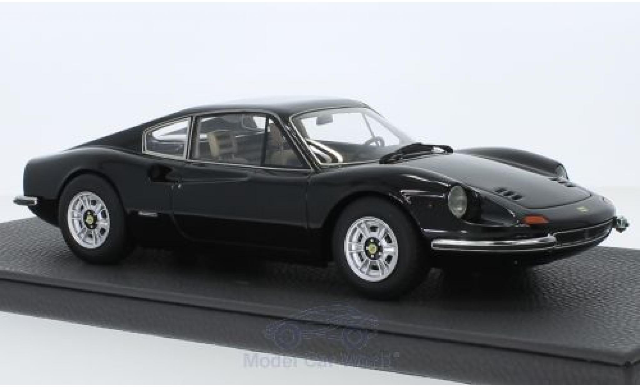 Ferrari Dino 1/18 Topmarques Collectibles 246 GT black diecast model cars