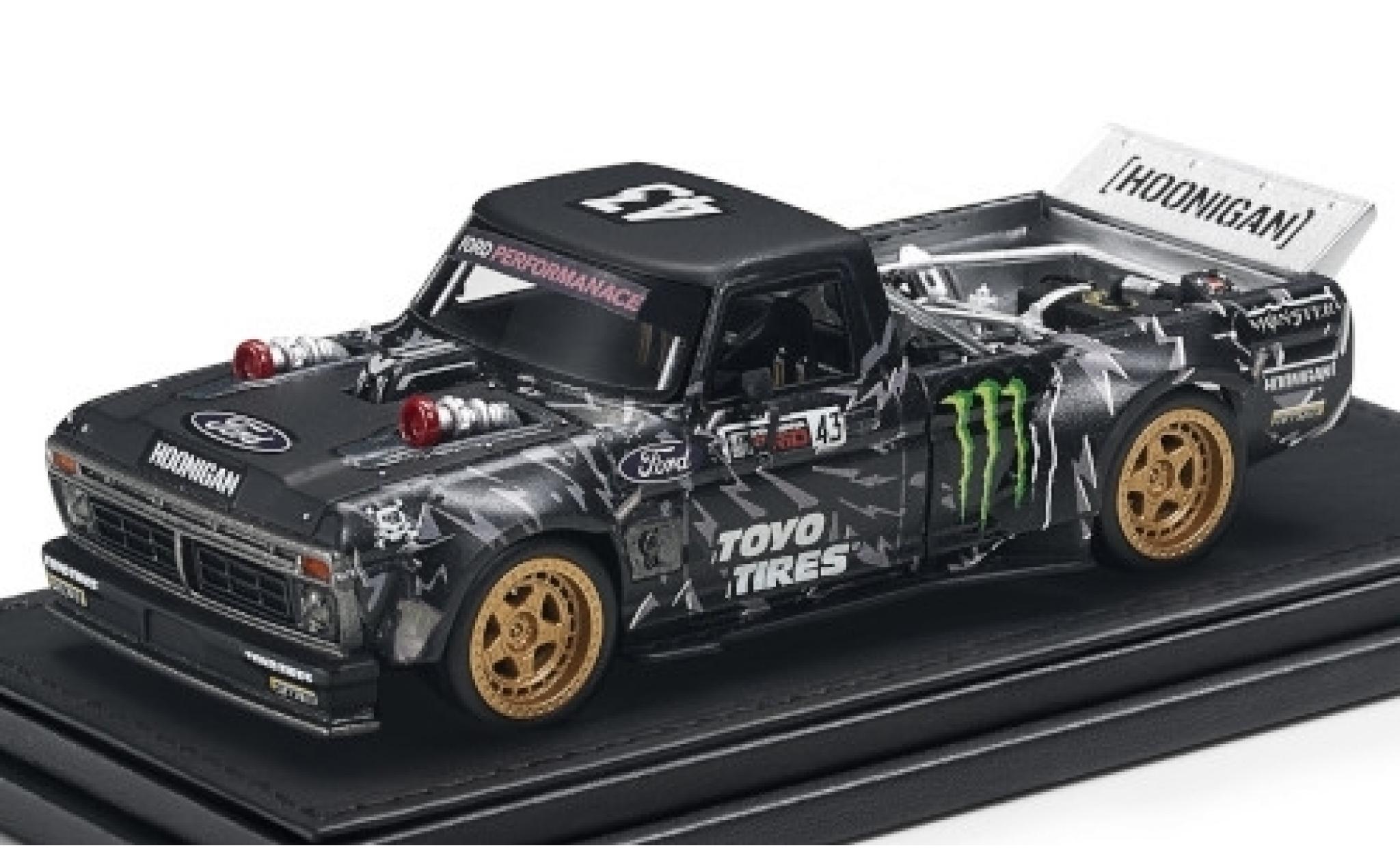 Ford F-1 1/43 Topmarques Collectibles 50 Hoonitruck No.43 Hoonigan 1977 diecast model cars