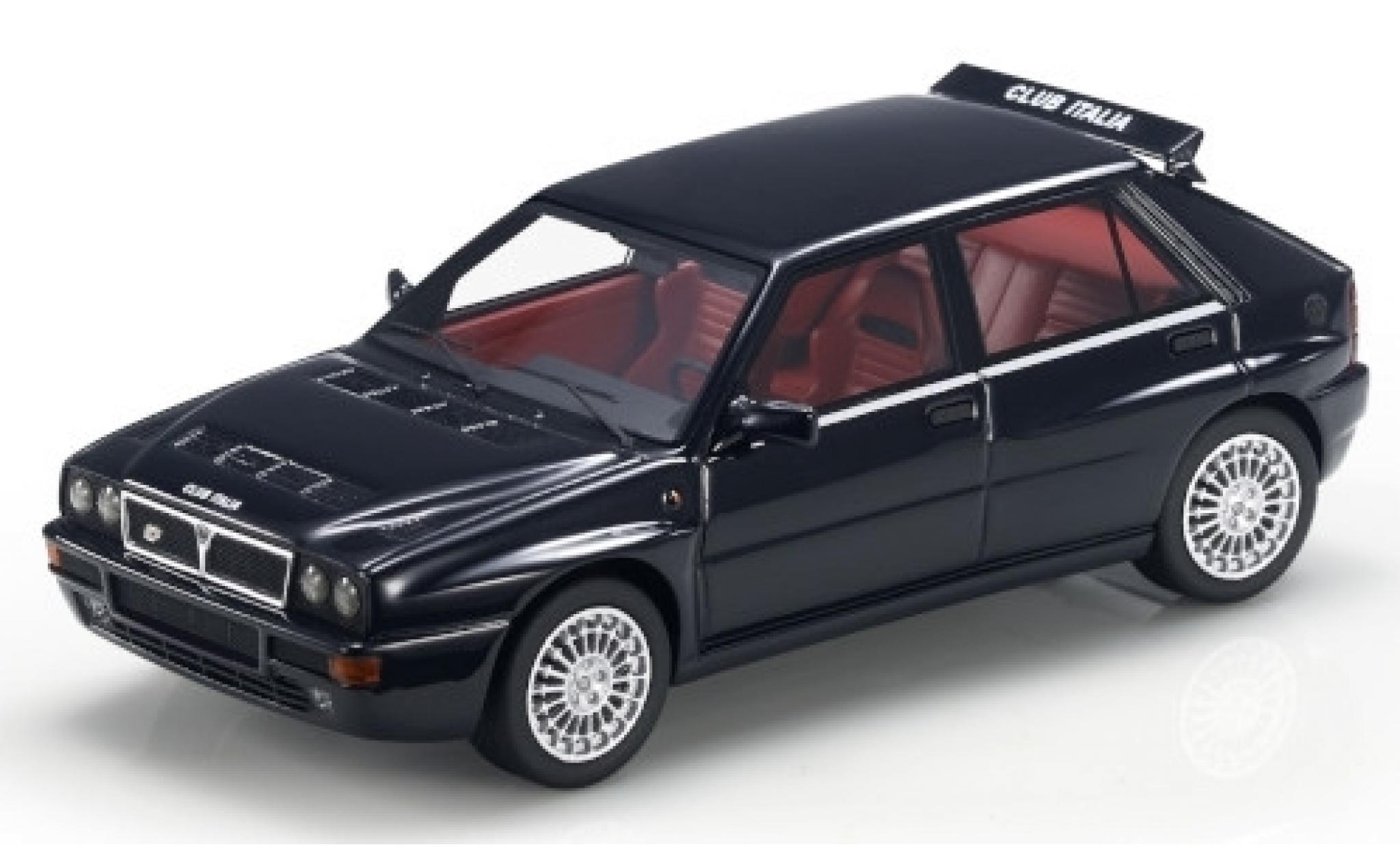 Lancia Delta 1/43 Topmarques Collectibles Integrale Evoluzione Club Italia black/Dekor diecast model cars
