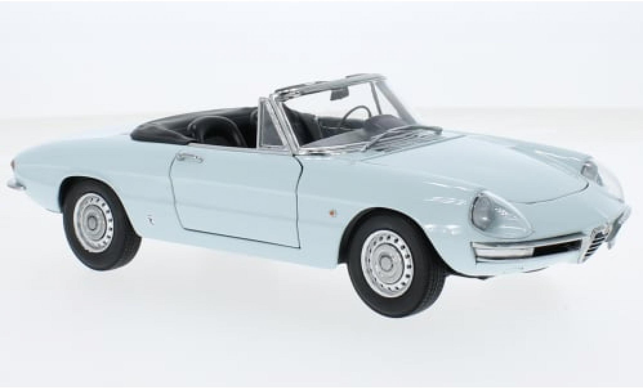 Alfa Romeo 1600 1/18 Touring Duetto Spider blue 1966 1:18 diecast model cars