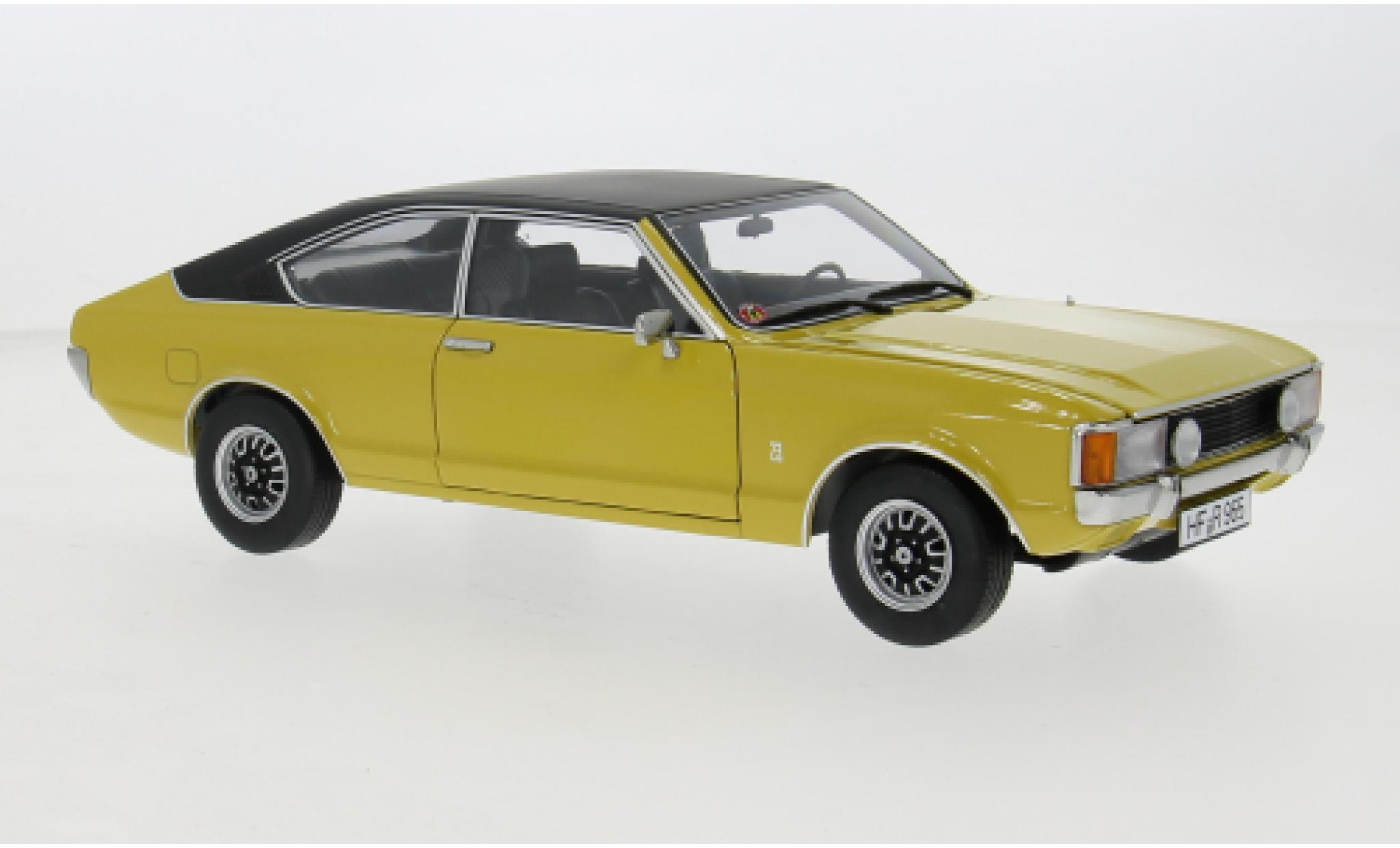 Ford Granada 1/18 Touring Consul Coup&eacute; Serie 2 yellow/black 1975 1:18 diecast model cars