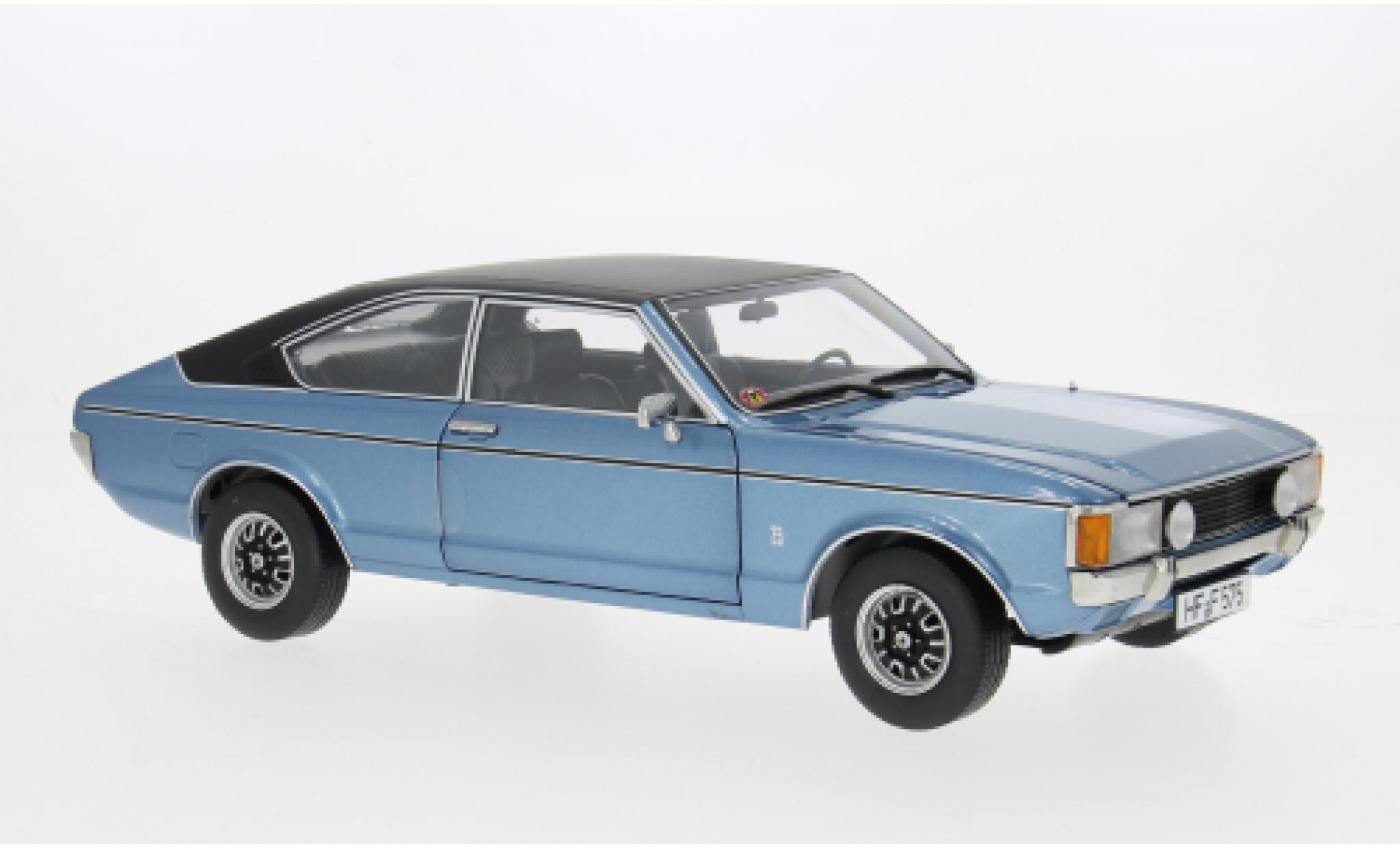 Ford Granada 1/18 Touring L Coup&eacute; 2. Series blue 1975 1:18 diecast model cars