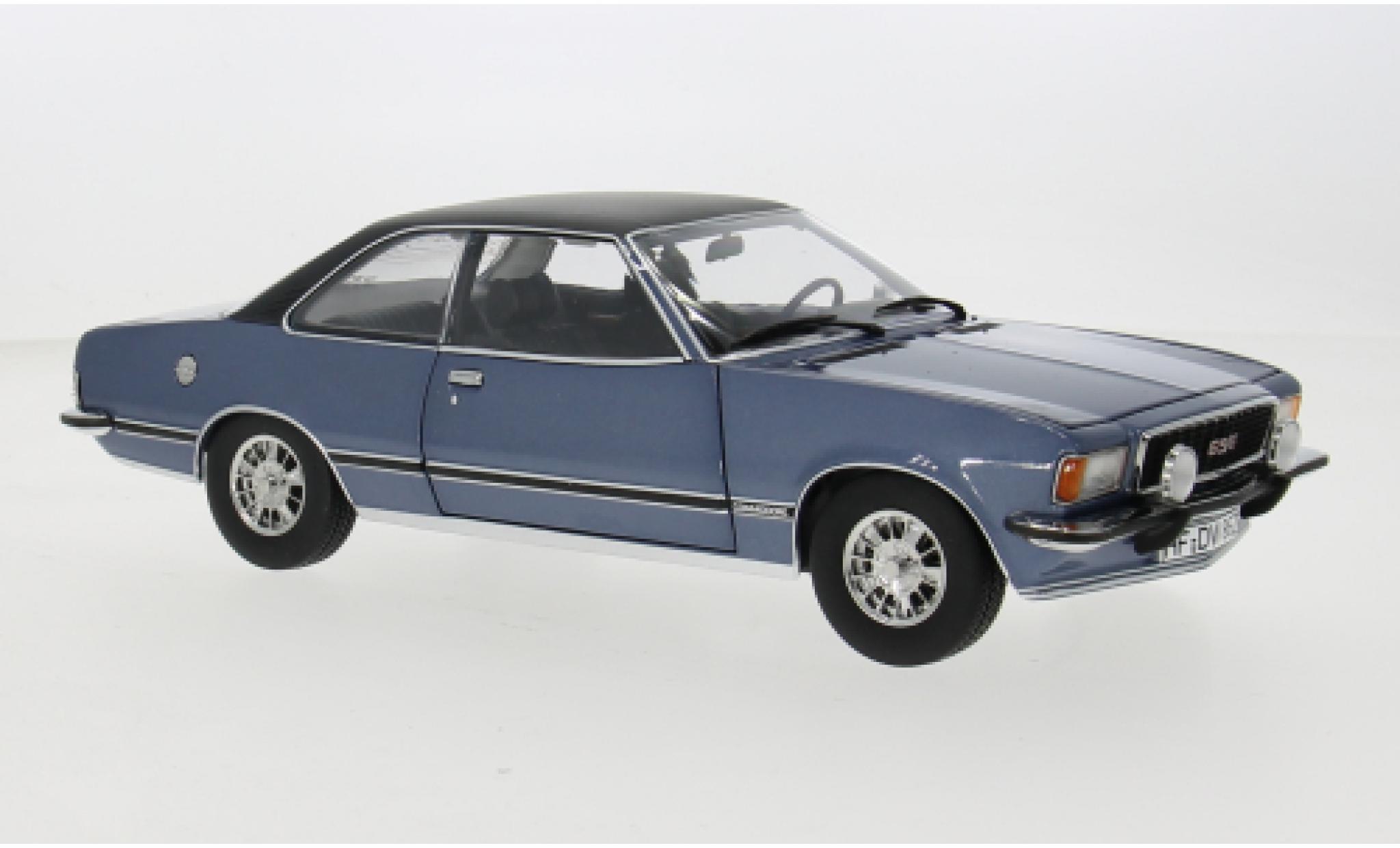 Opel Commodore 1/18 Touring B Coupe GS/E blue 1975 1:18 diecast model cars