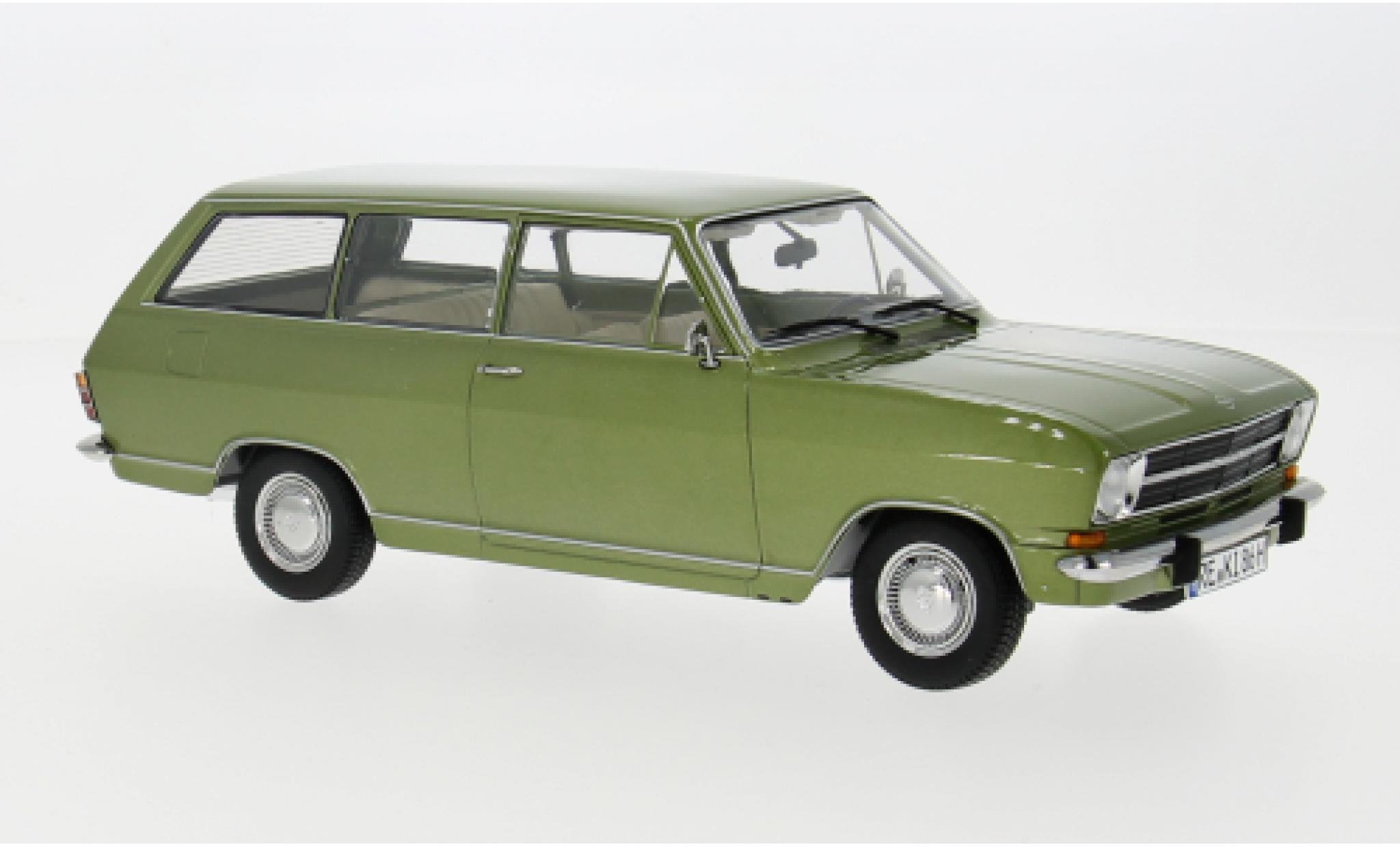 Opel Kadett 1/18 Touring B Caravan green 1972 1:18 diecast model cars