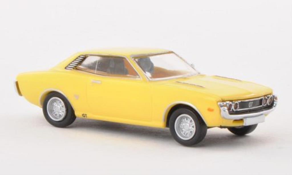 Toyota Celica 1/87 Brekina GT yellow diecast model cars