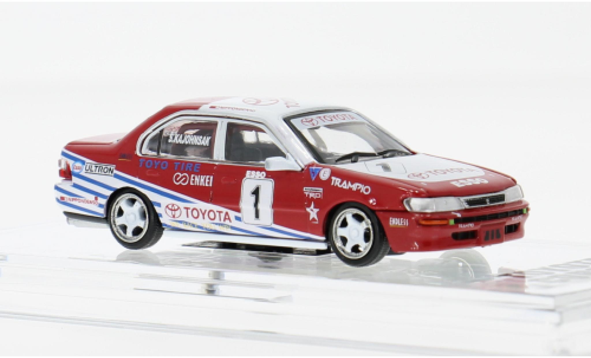 Toyota Corolla 1/64 BM Creations (AE100) Super Touring Championships South East Asia Touring Car Zone Challenge 1995 Totota Team Thailand Esso #1 K.Saksirivetkul 1:64 diecast model cars