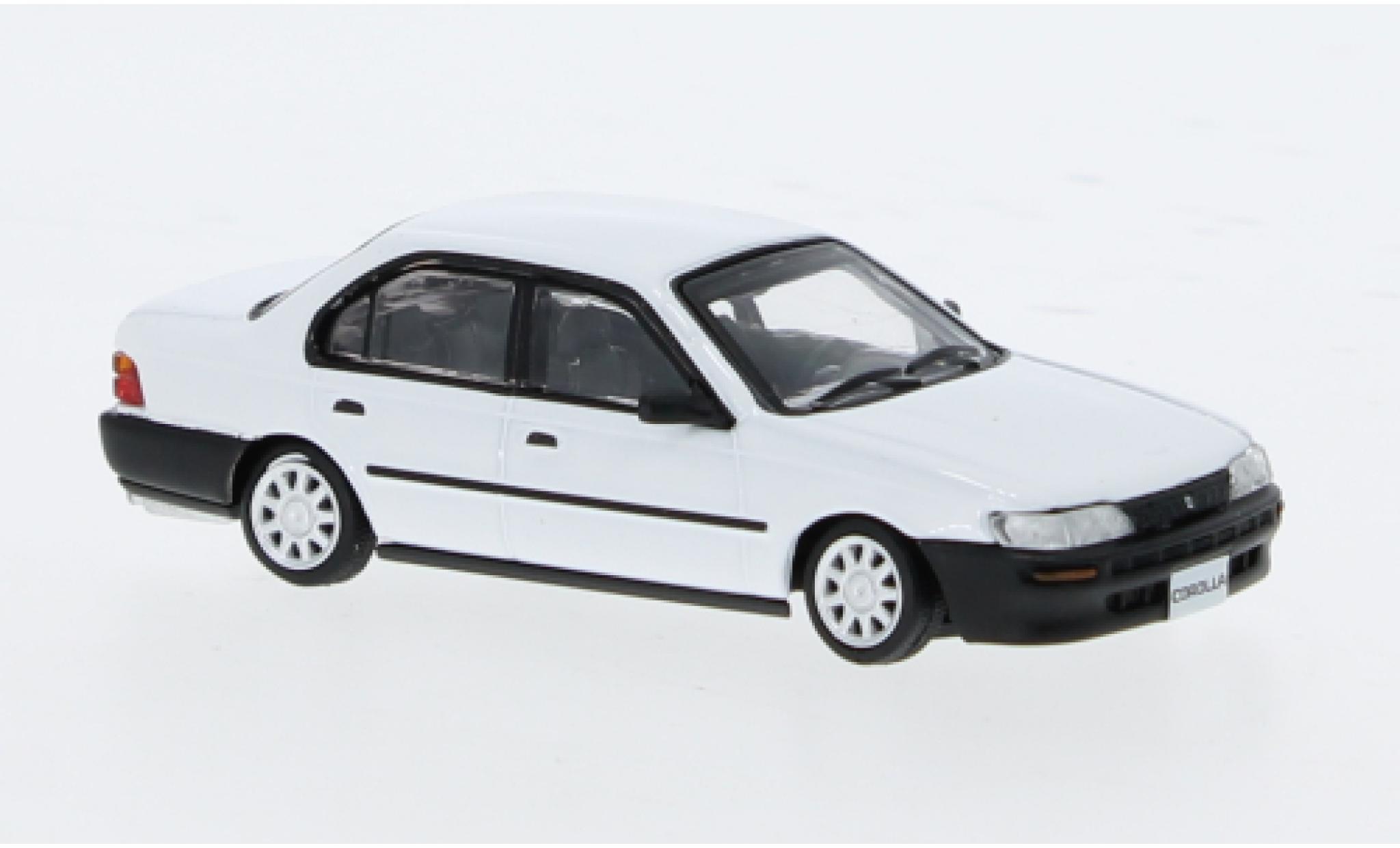 Toyota Corolla 1/64 BM Creations (AE100 white 1:64 diecast model cars