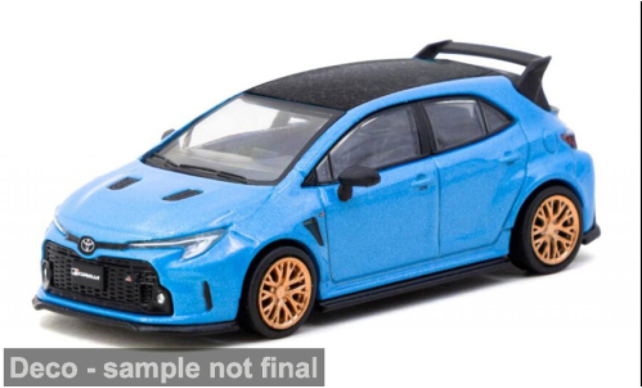 Toyota Corolla 1/64 Tarmac Works GR blue 2025 1:64 diecast model cars